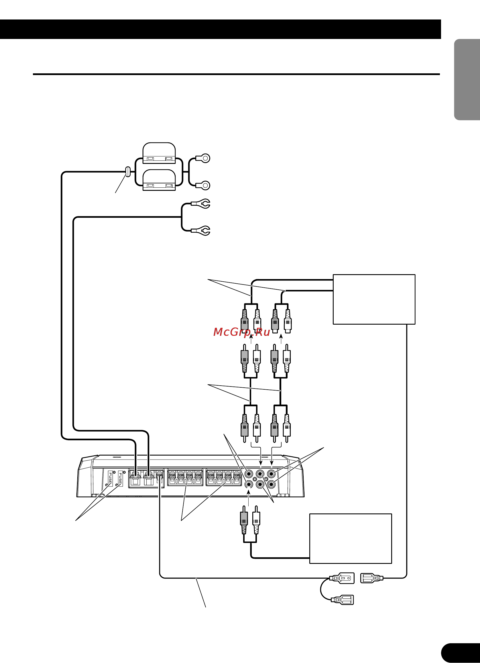 Pioneer PRS-D410 [7/99] Connection diagram
