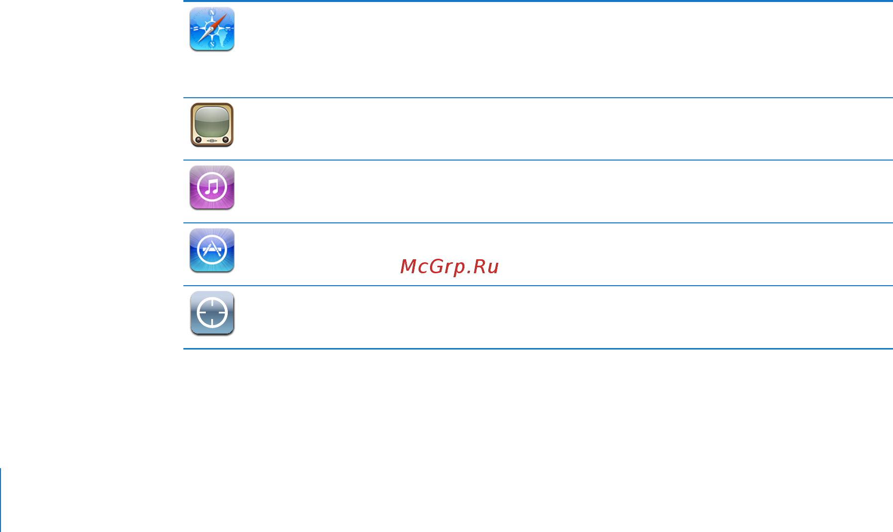 Apple 3G iPad MС497RS/A 64Gb [140/169] Ограничения