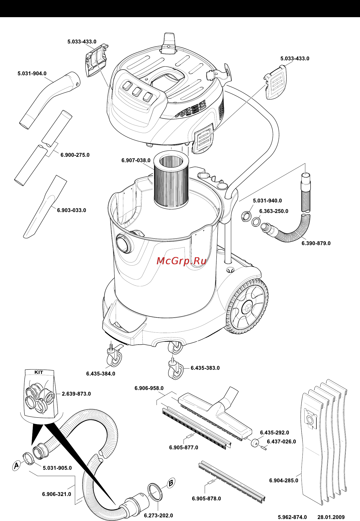 Karcher NT 70/2 Professional Инструкция по эксплуатации онлайн [171/176] 1458