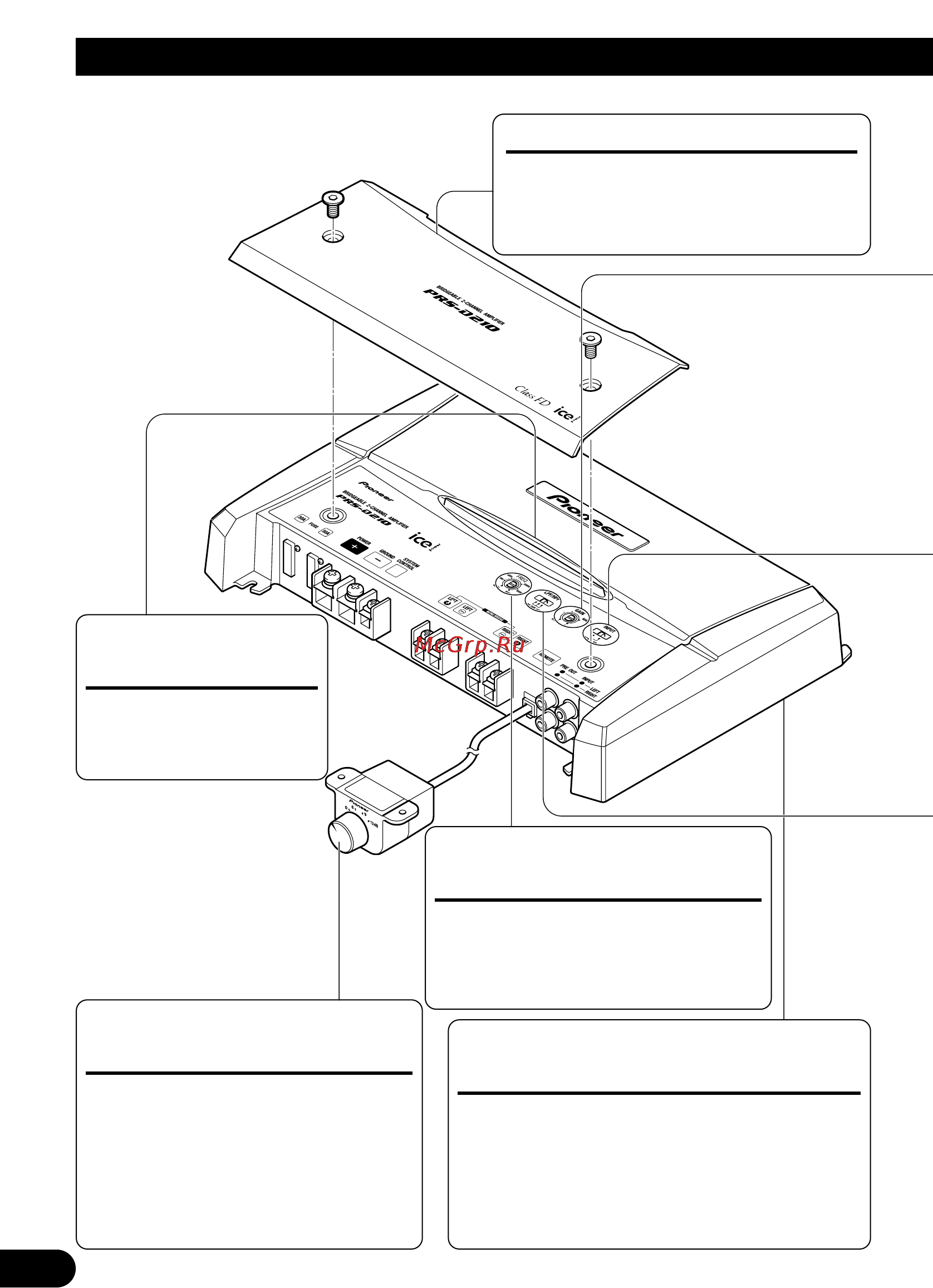 Pioneer PRS-D210 [40/86] Réglage de l appareil