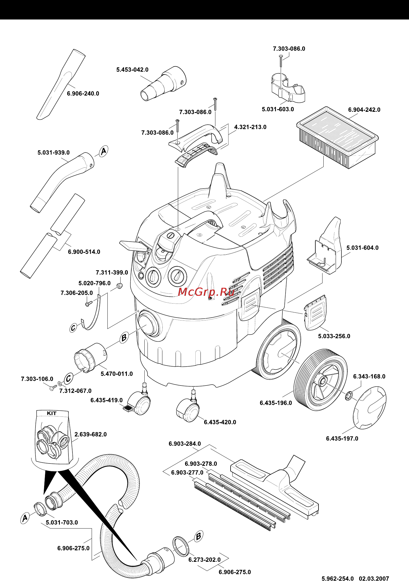 Karcher NT 35/1 Tact Te H [286/288] Nt 35 1 tact te h