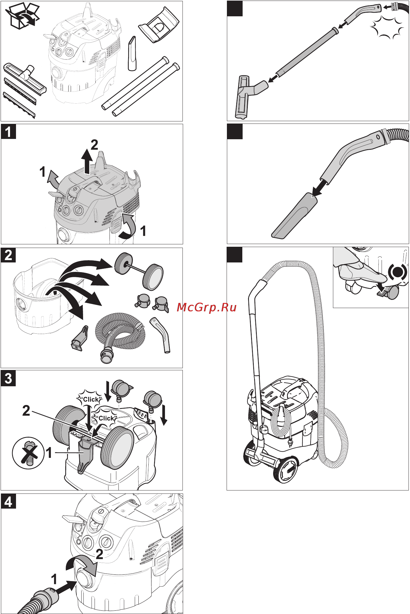 Karcher NT 35/1 Tact Te M Инструкция по эксплуатации онлайн [4/284] 1473