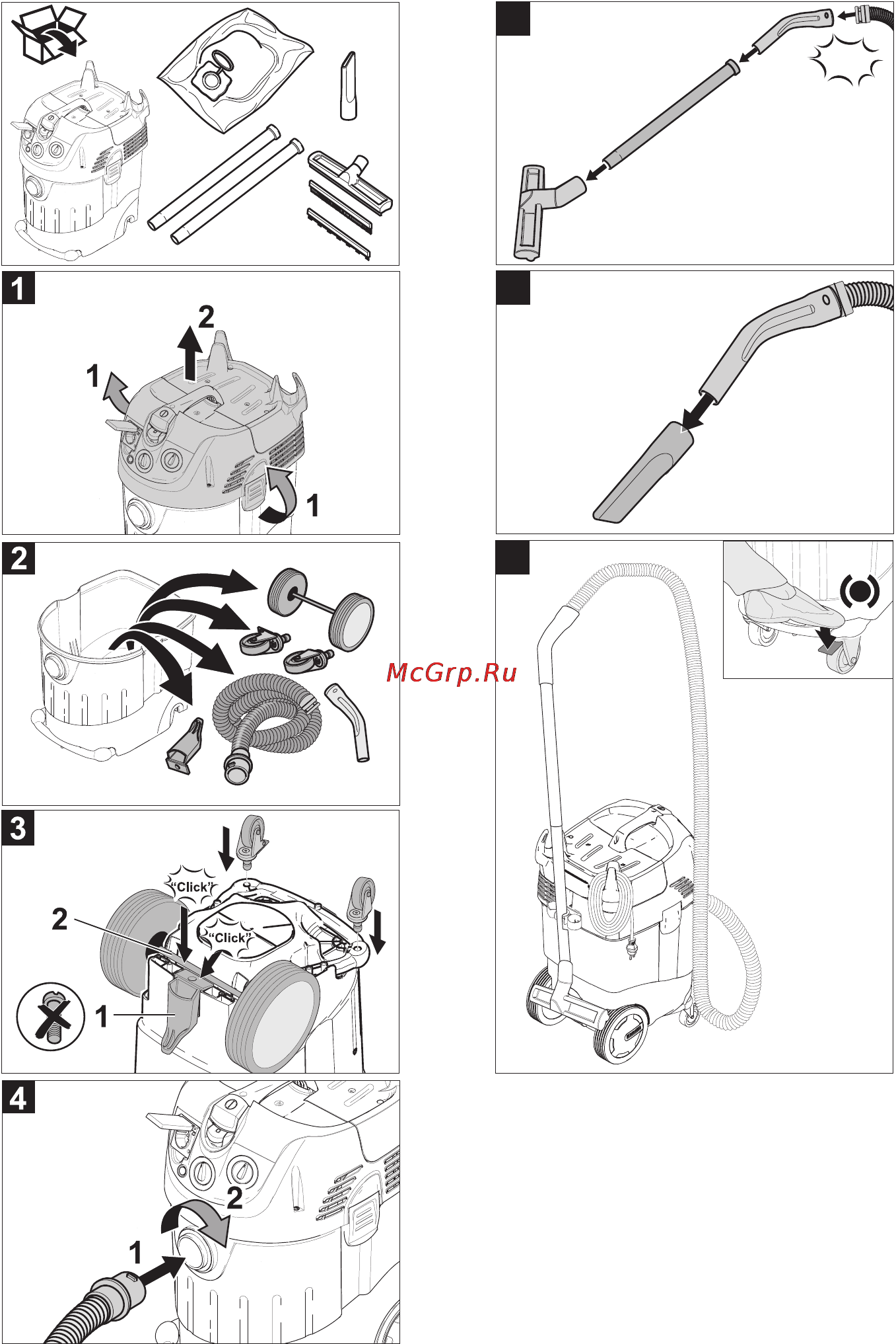Karcher NT 45/1 Tact Te H Инструкция по эксплуатации онлайн [4/288] 1481