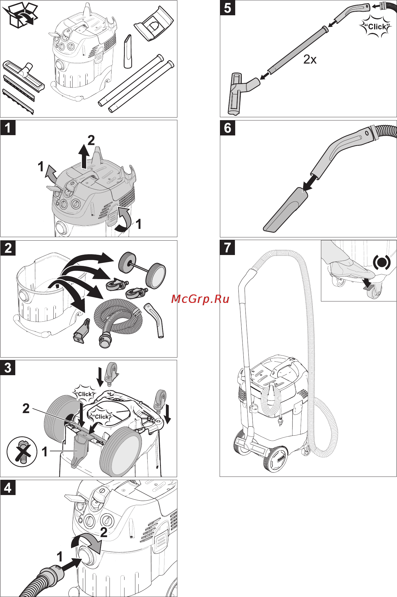 Karcher NT 45/1 Tact Te M Инструкция по эксплуатации онлайн [4/284] 1489