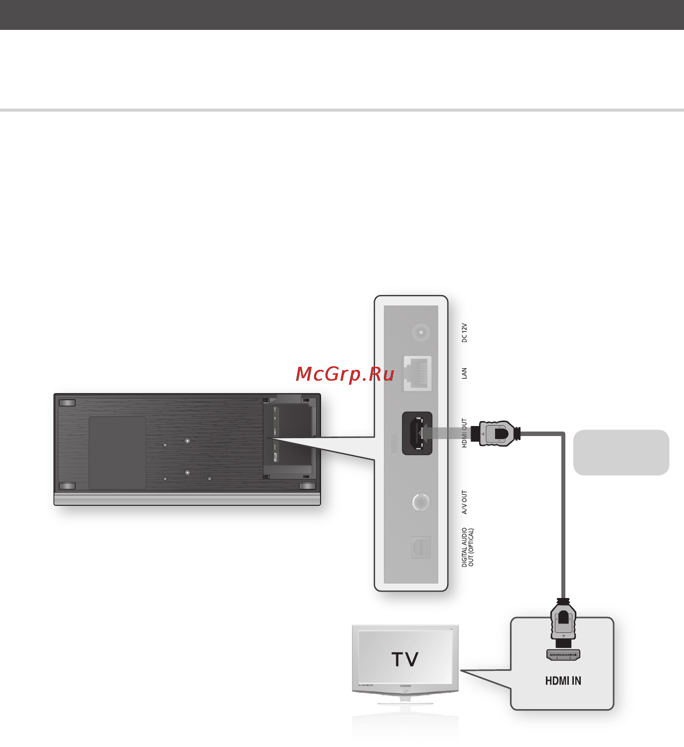 Samsung BD-C7500 [20/133] Connections