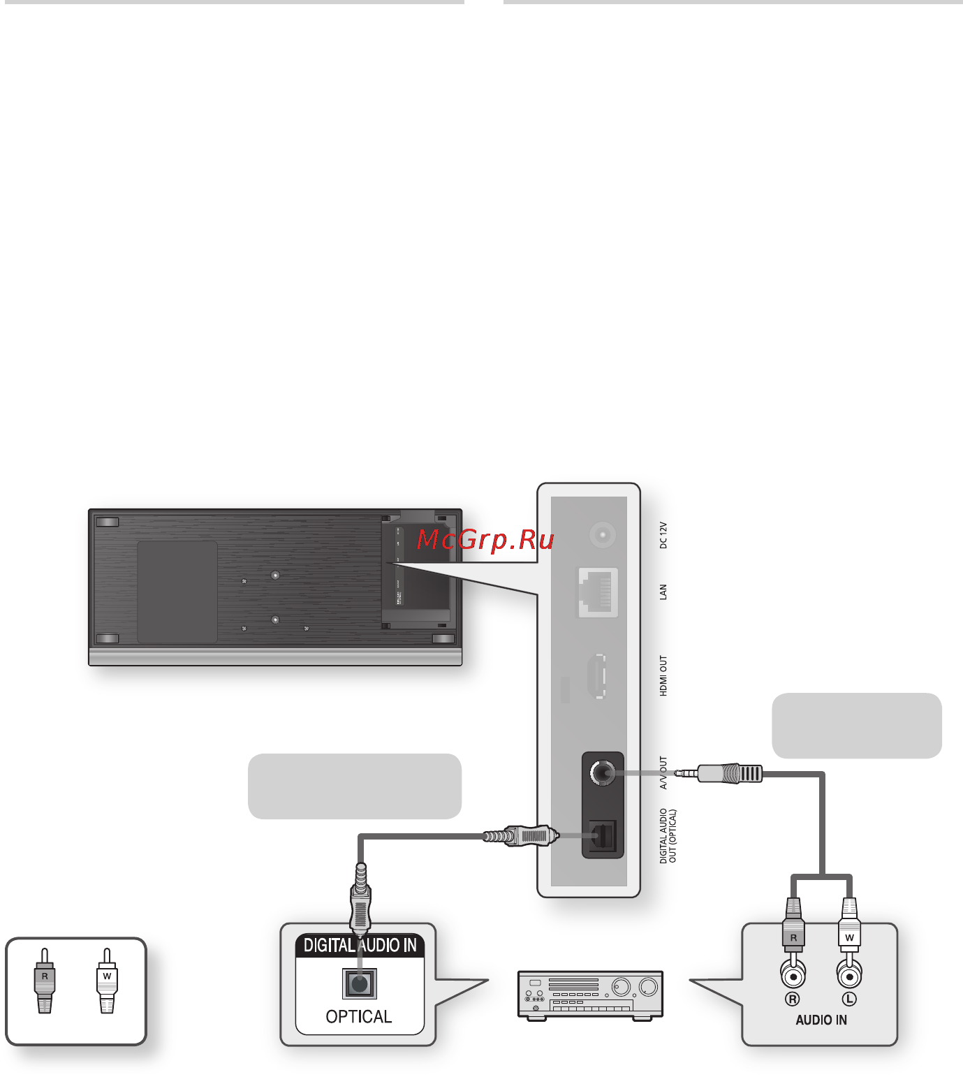 Samsung BD-C7500 [24/133] Connections