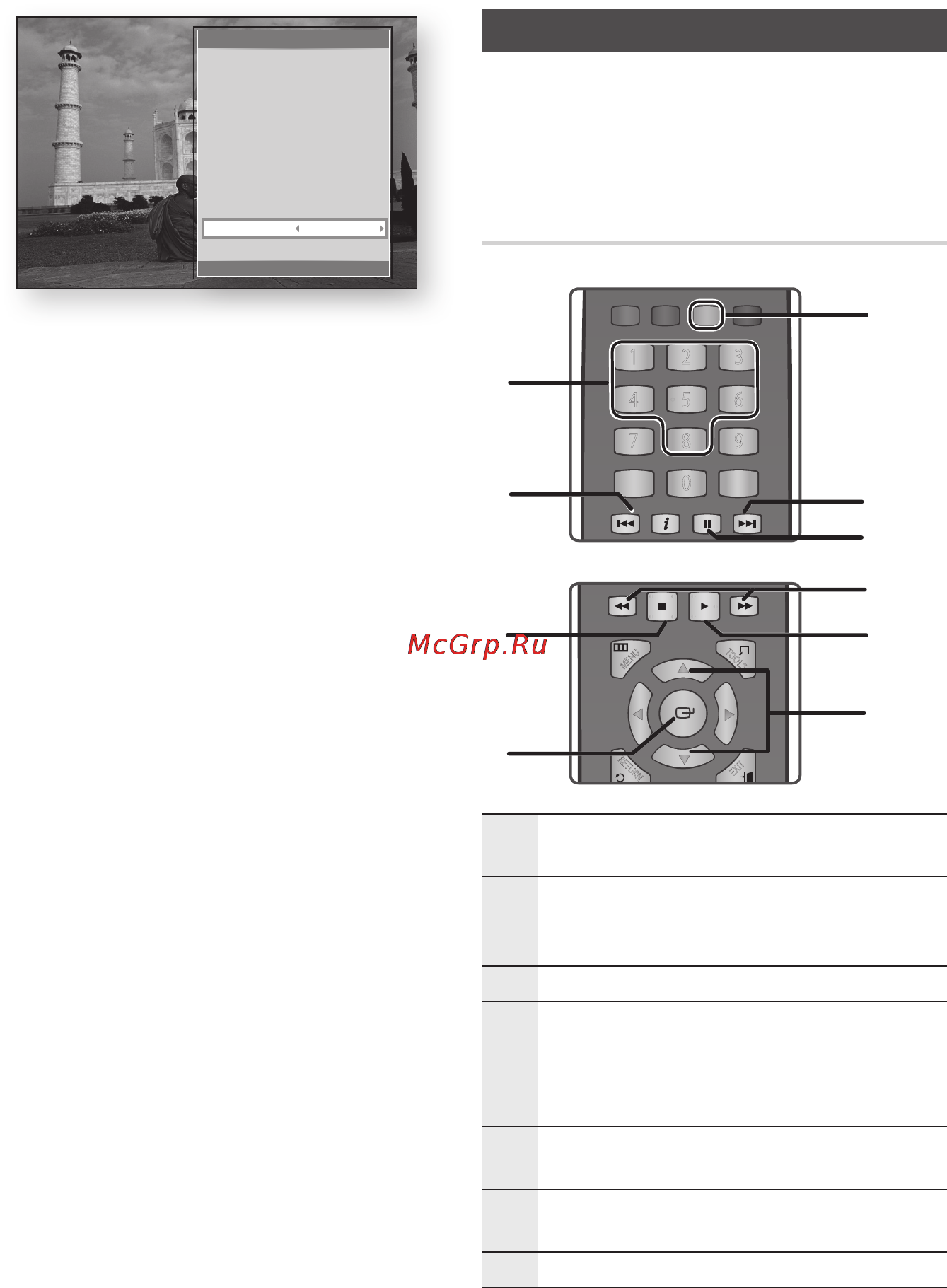 Samsung BD-D5300 [46/204] Основные функции