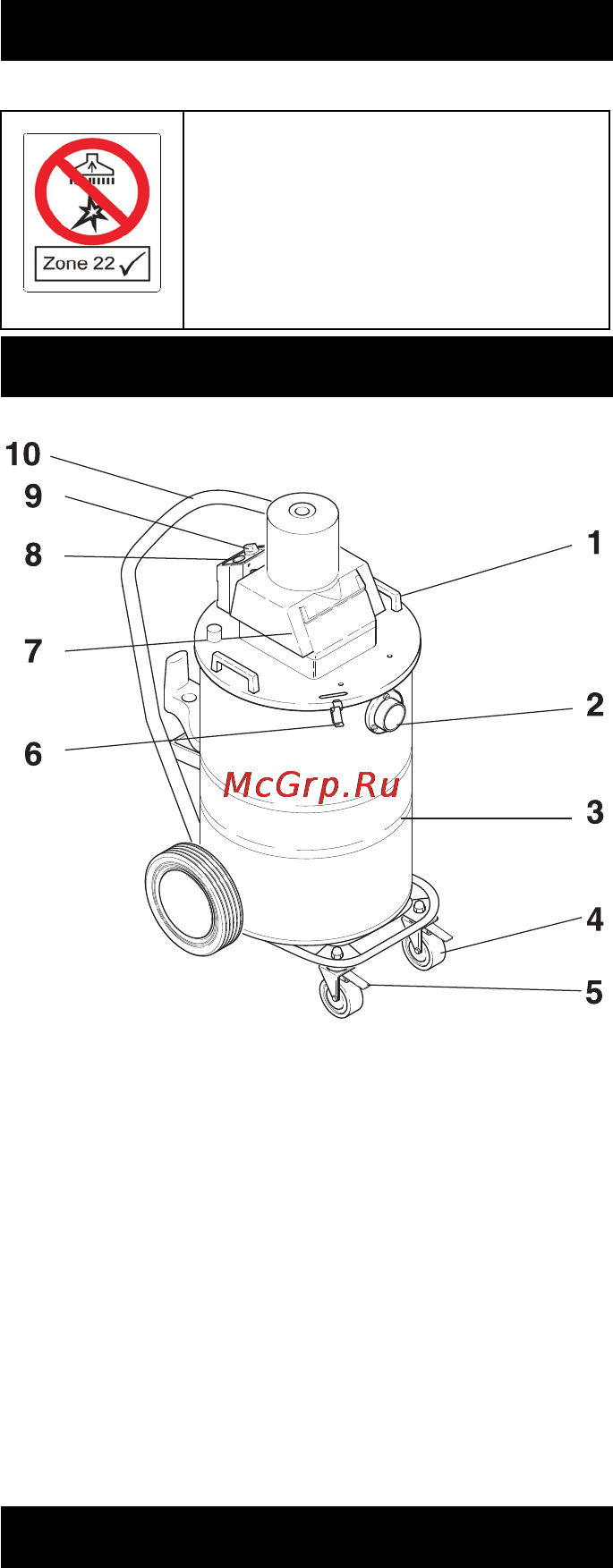 Karcher NT 80/1 B1 M [126/188] Elementele aparatului