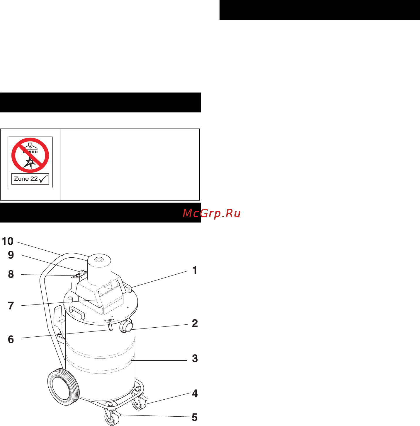 Karcher NT 80/1 B1 M [46/188] Avisos de segurança