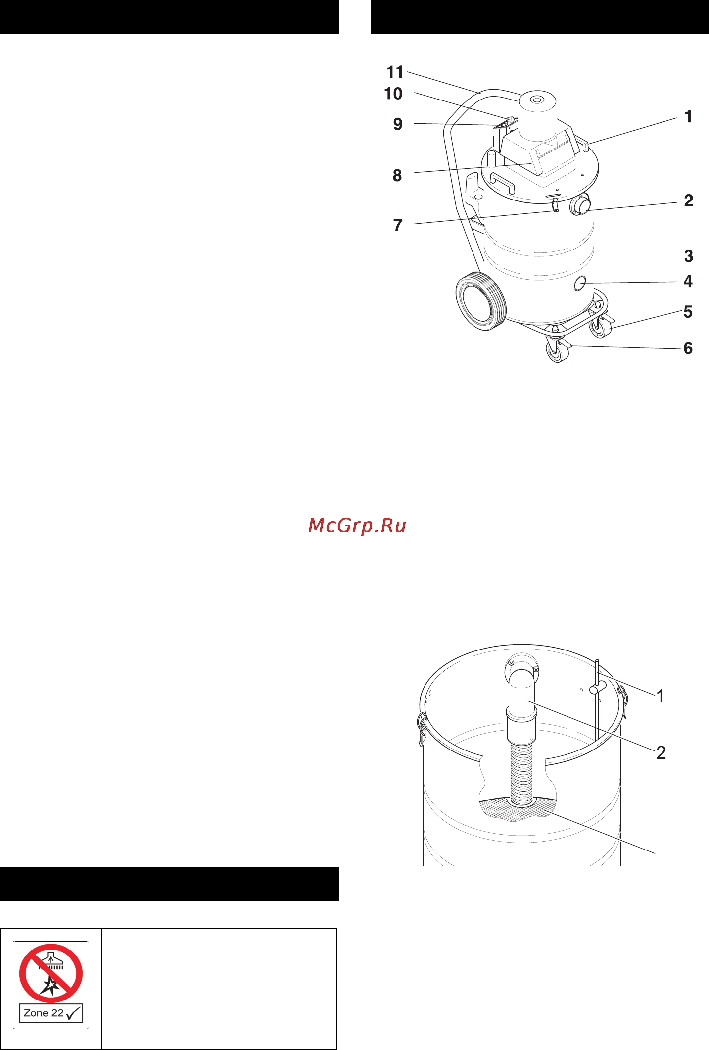 Karcher NT 80/1 B1 MS [12/124] Device elements