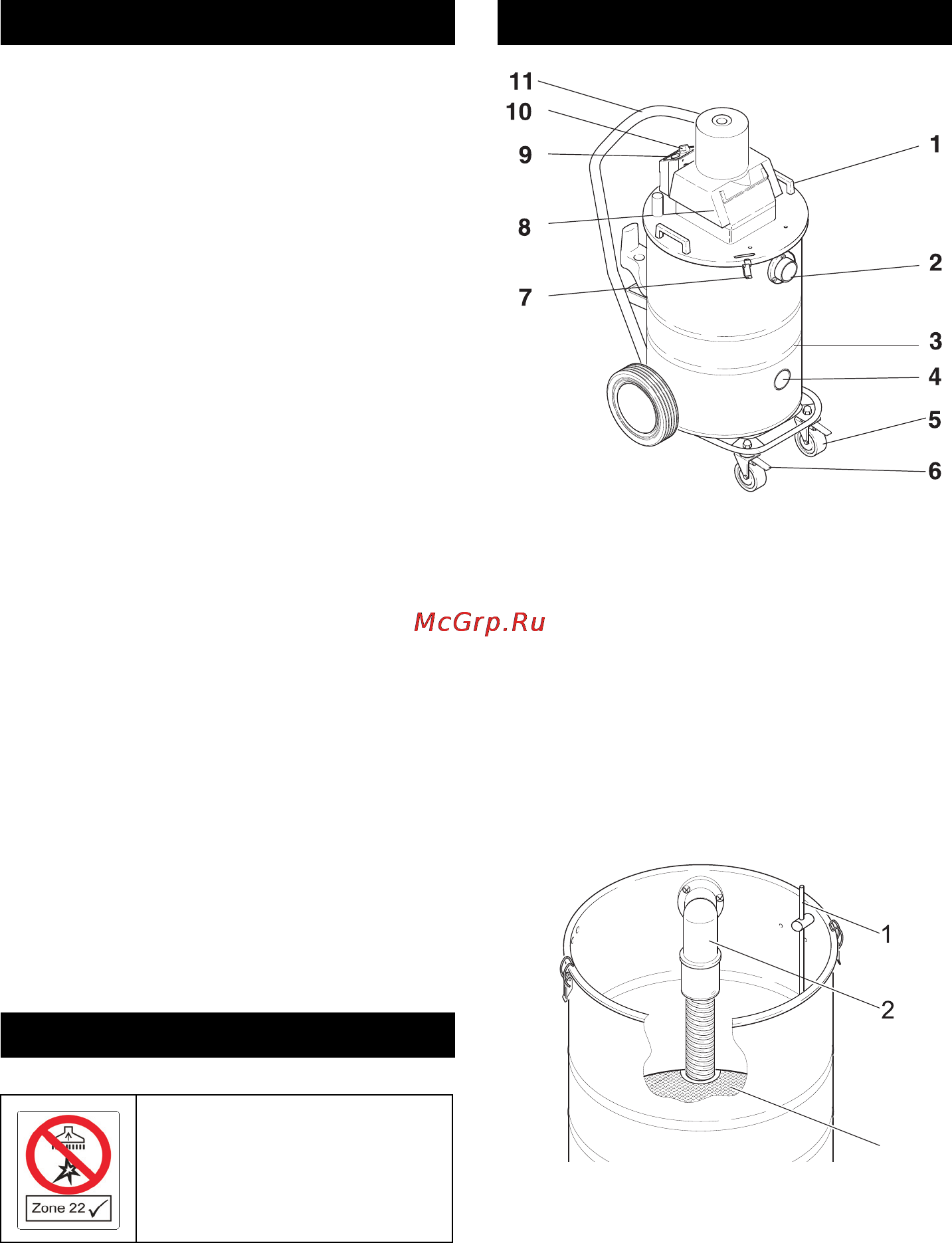 Karcher NT 80/1 B1 MS [83/124] Käyttötarkoitus
