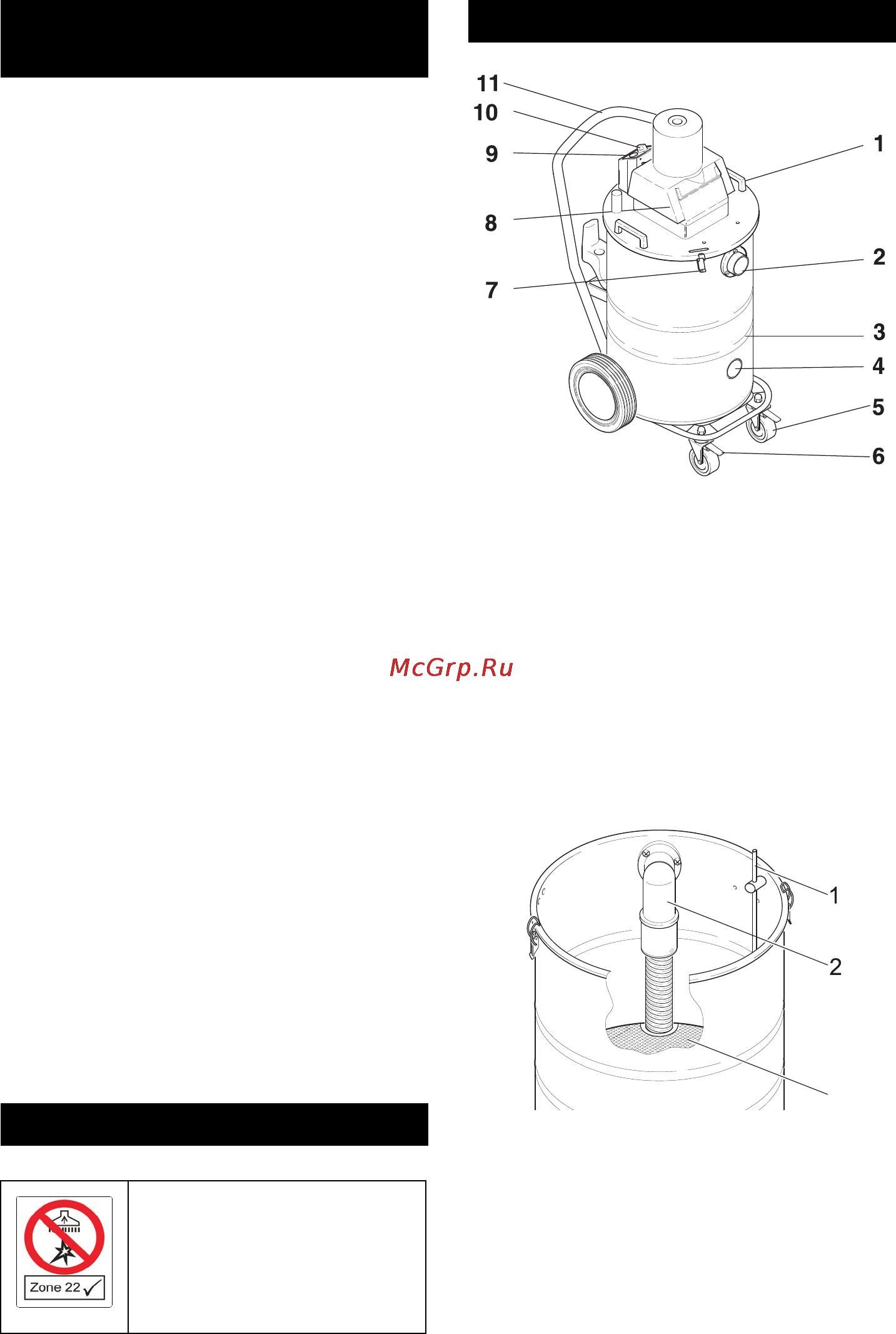 Karcher NT 80/1 B1 MS [90/124] Bestemmelsesmæssig an vendelse