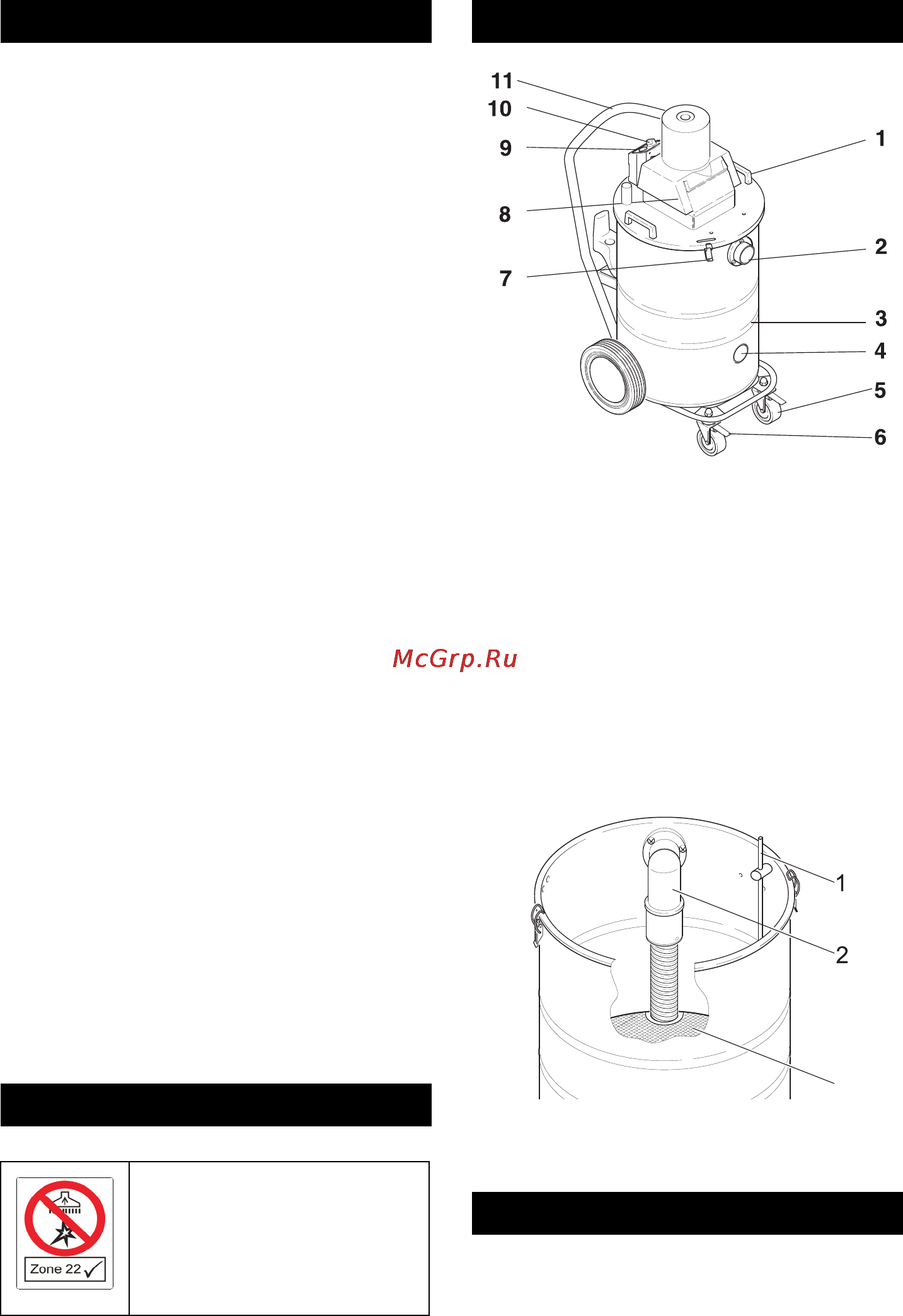 Karcher NT 80/1 B1 MS [97/124] Forskriftsmessig bruk