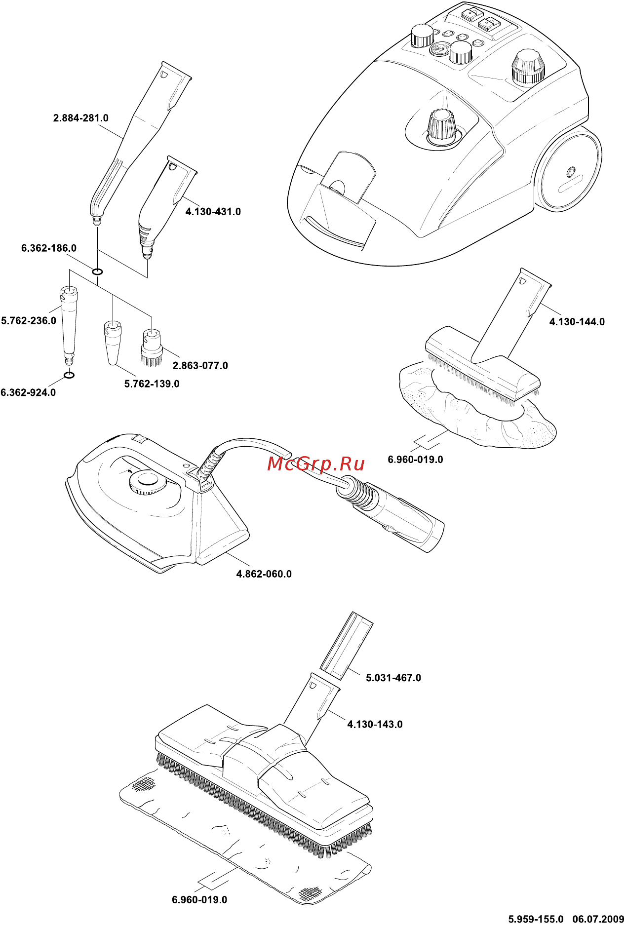 Karcher DE 4002 Инструкция по эксплуатации онлайн [244/246] 1545
