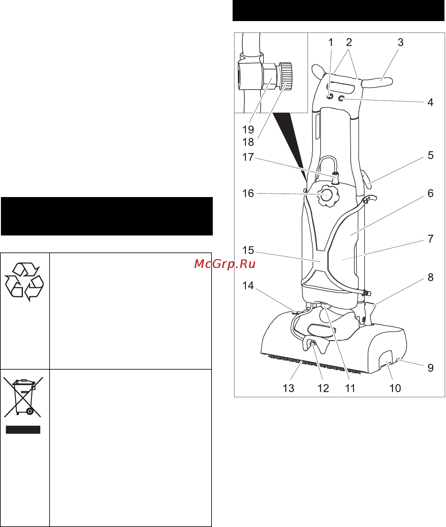 Karcher BRS 43/500C *EU 2 [205/216] Елементи керування