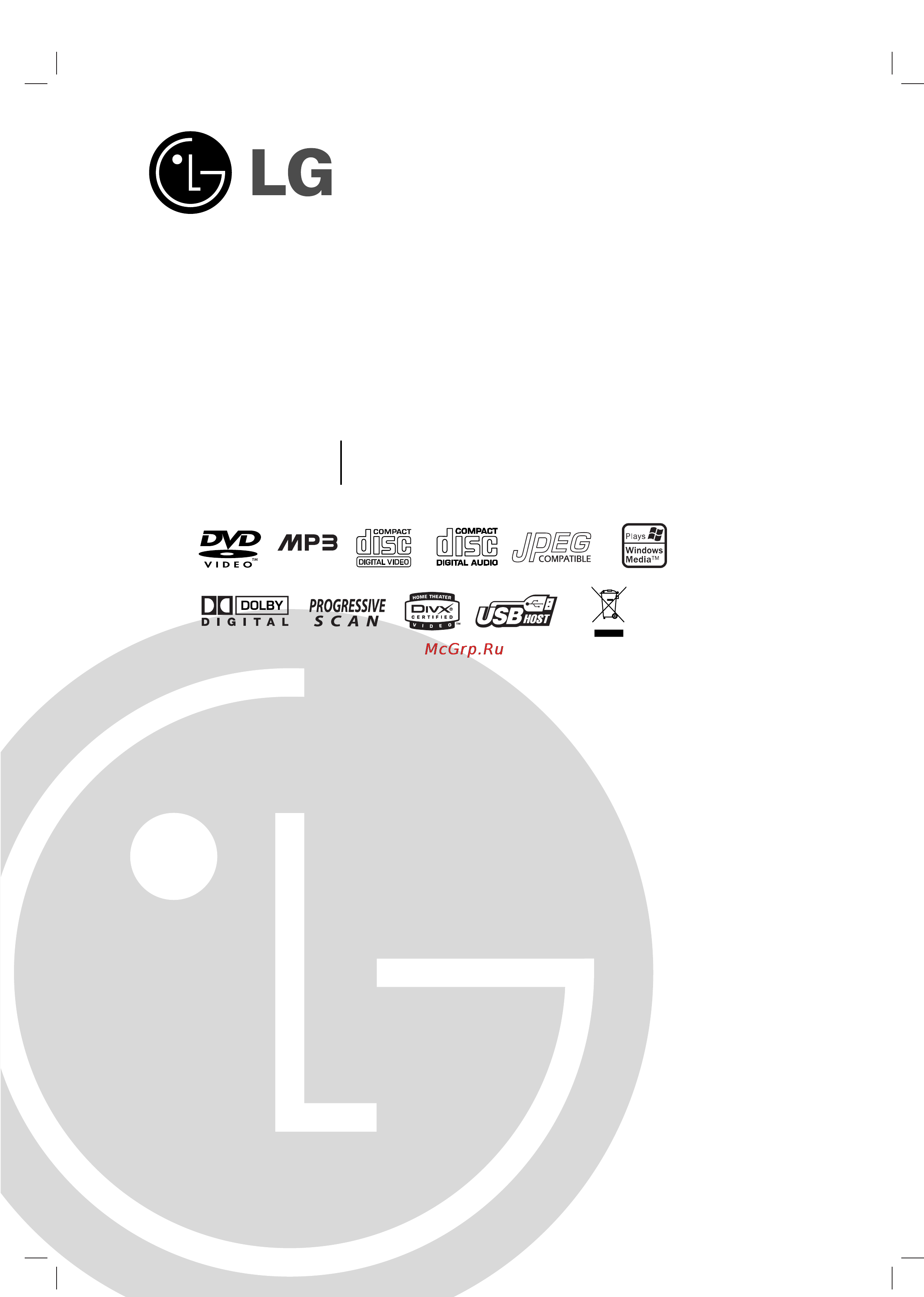LG LM-D7550 Инструкция по эксплуатации онлайн
