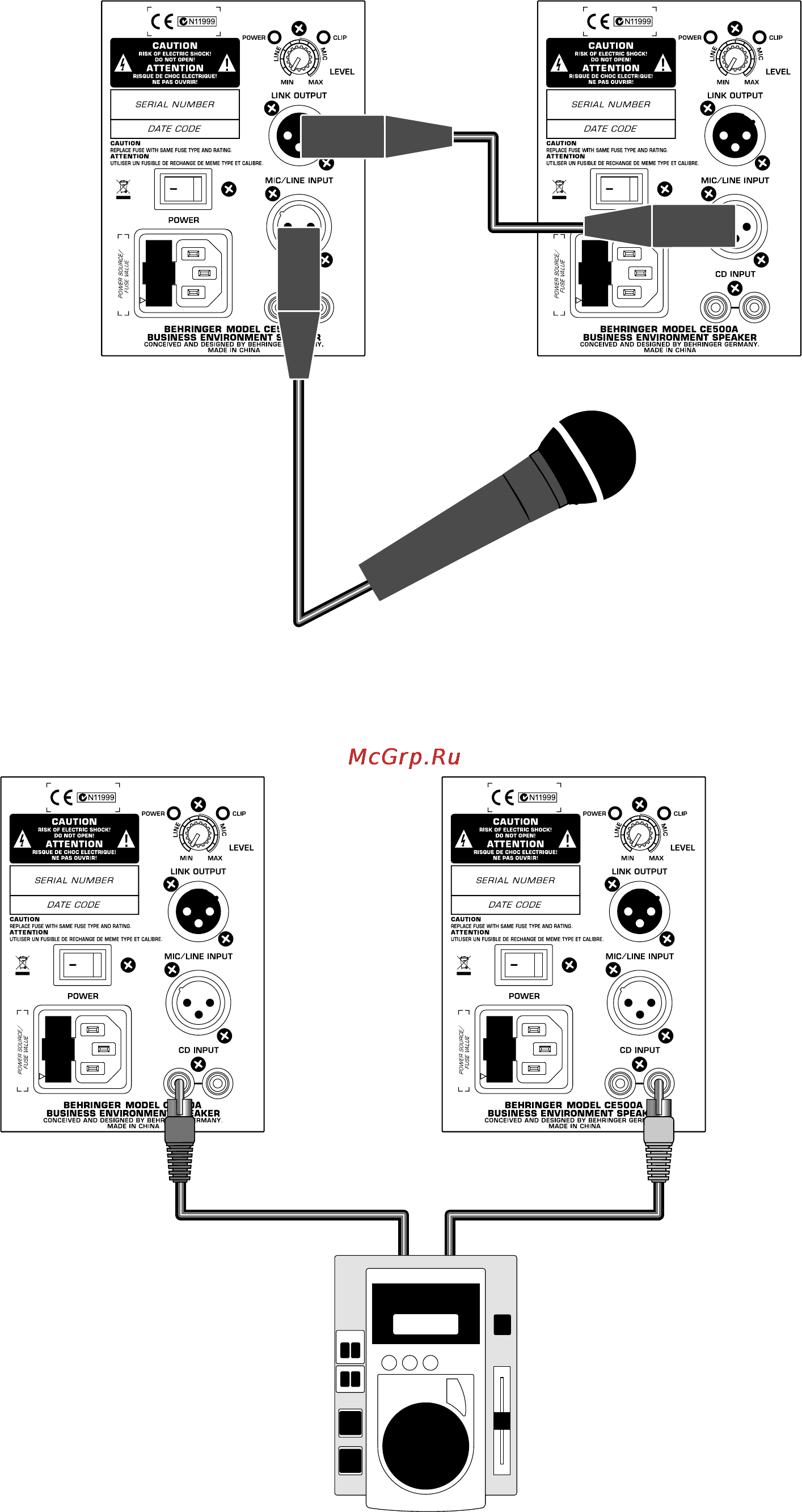 Behringer CE 500A-WH BUSINESS ENVIRONMENT SPEAKER [10/22] Ce500a hook up