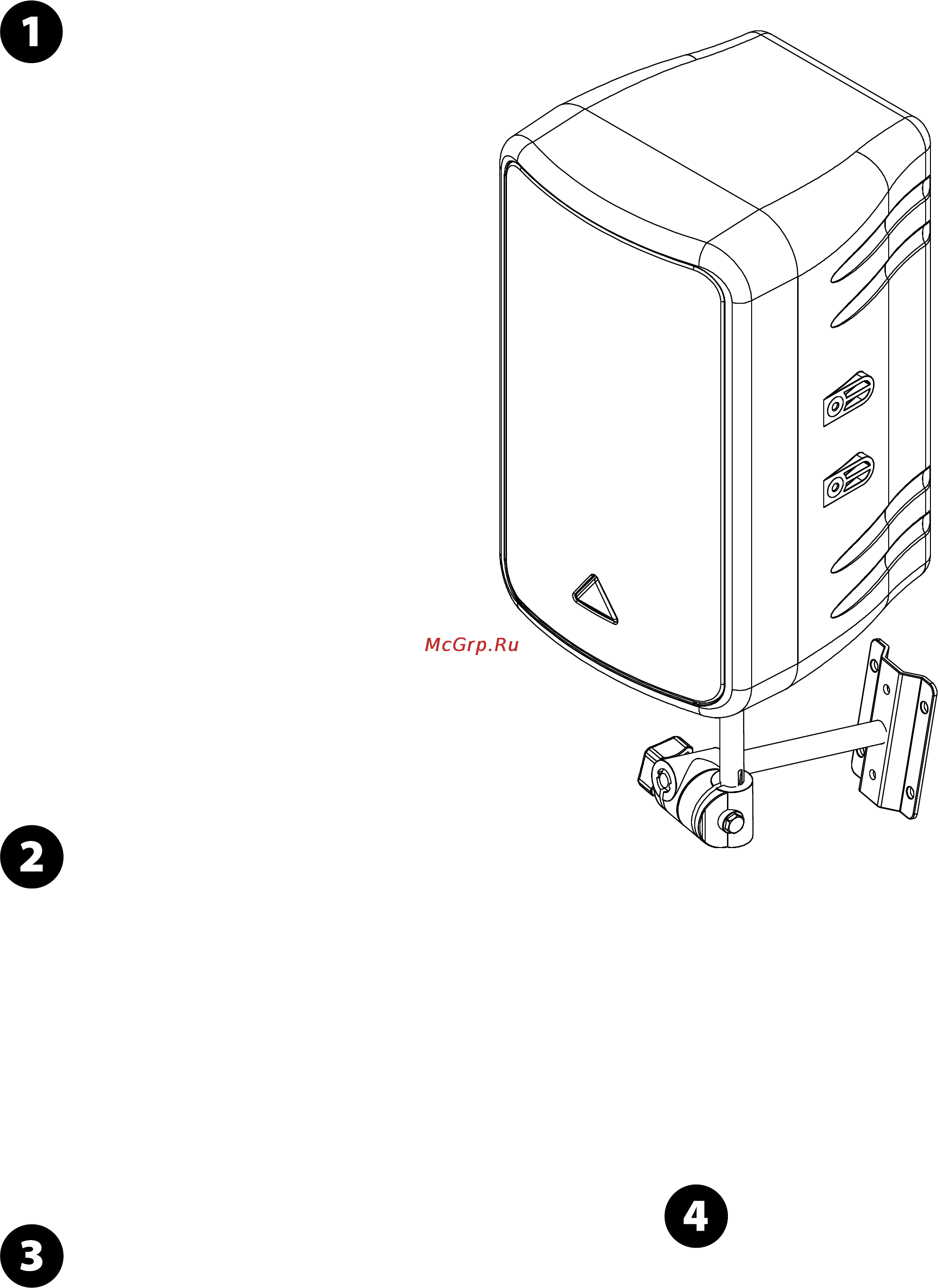 Behringer CE 500A-WH BUSINESS ENVIRONMENT SPEAKER [18/22] Ce500a mounting instructions