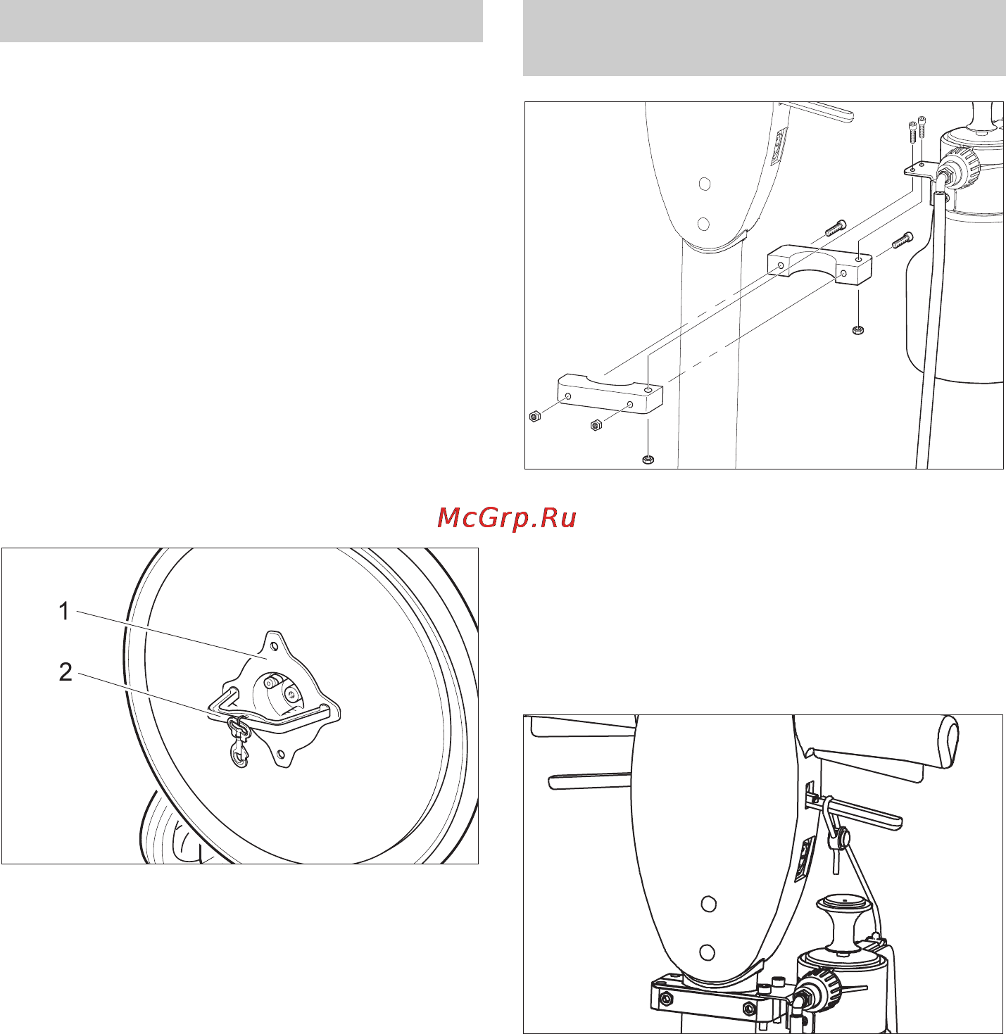 Karcher BDP 43/1500 C Bp [110/132] Paigaldage padjand eelpihustusseadise paigaldamine lisavarustus