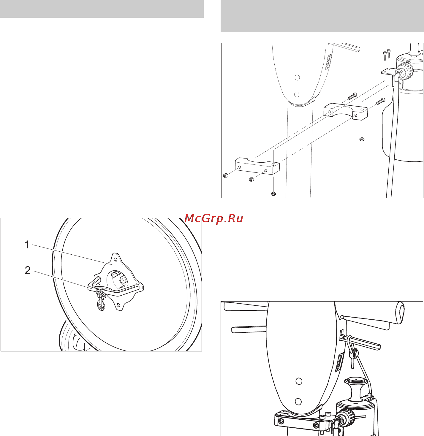 Karcher BDP 43/1500 C Bp [19/132] Fixer le pad monter le dispositif de pré arrosage option