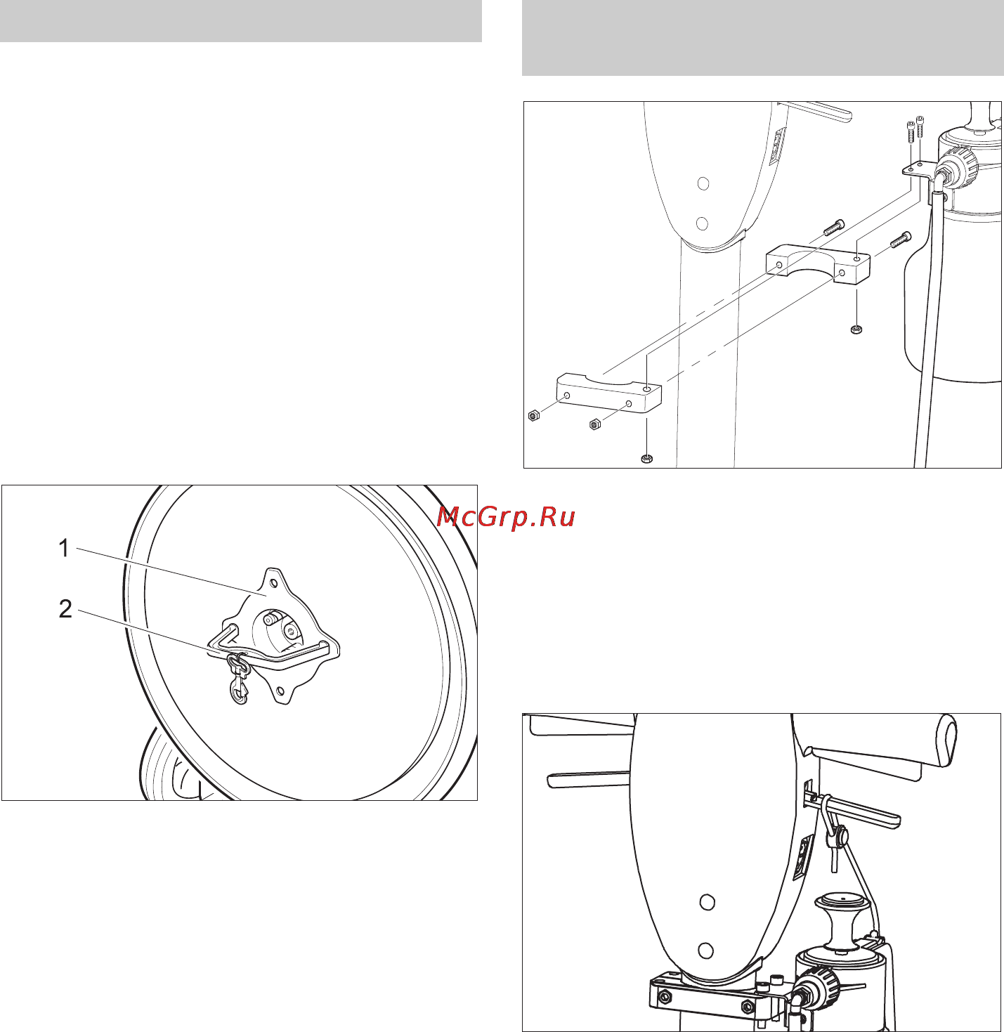 Karcher BDP 43/1500 C Bp [82/132] Plassere pute pad sette på forspyleinnretning ekstra utstyr