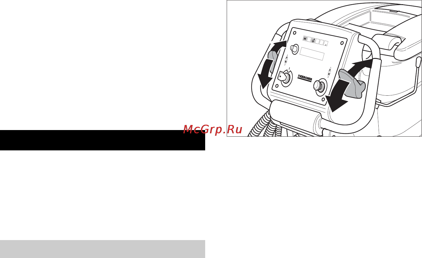 Karcher BDP 55/1900 W Bp [50/242] Funzionamento