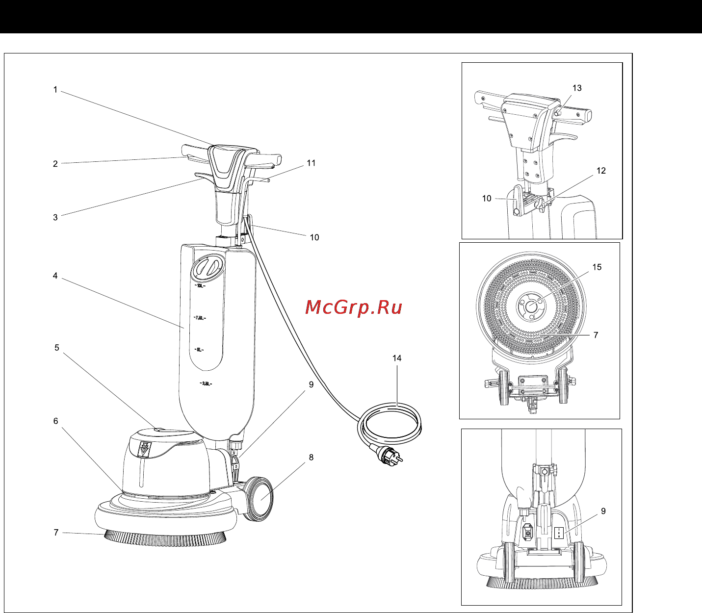 Karcher BDS 33/190 C [101/268] Στοιχεία συσκευής