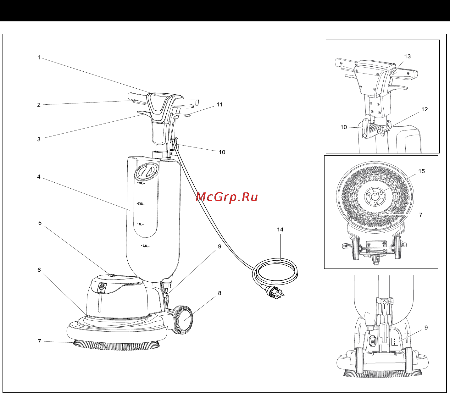 Karcher BDS 33/190 C [237/268] Елементи приладу