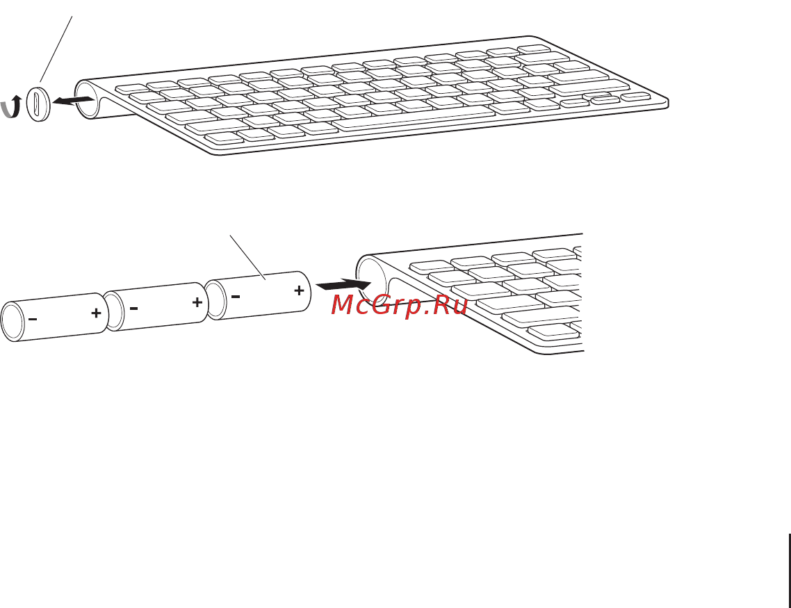 Apple MC184RS/B [25/44] Substituição das pilhas