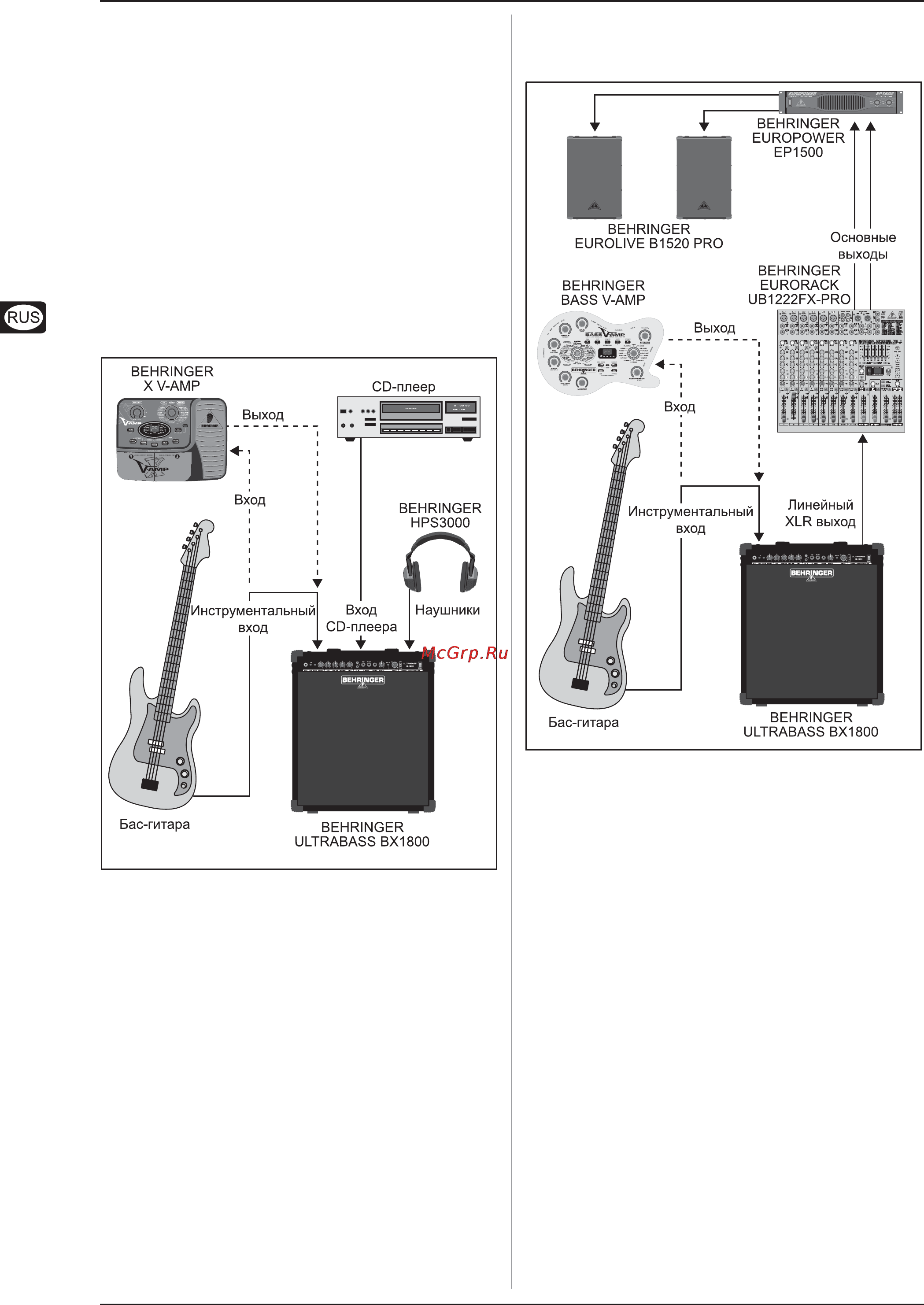 Behringer BX1800 ULTRABASS [4/6] Ultrabass bx1800