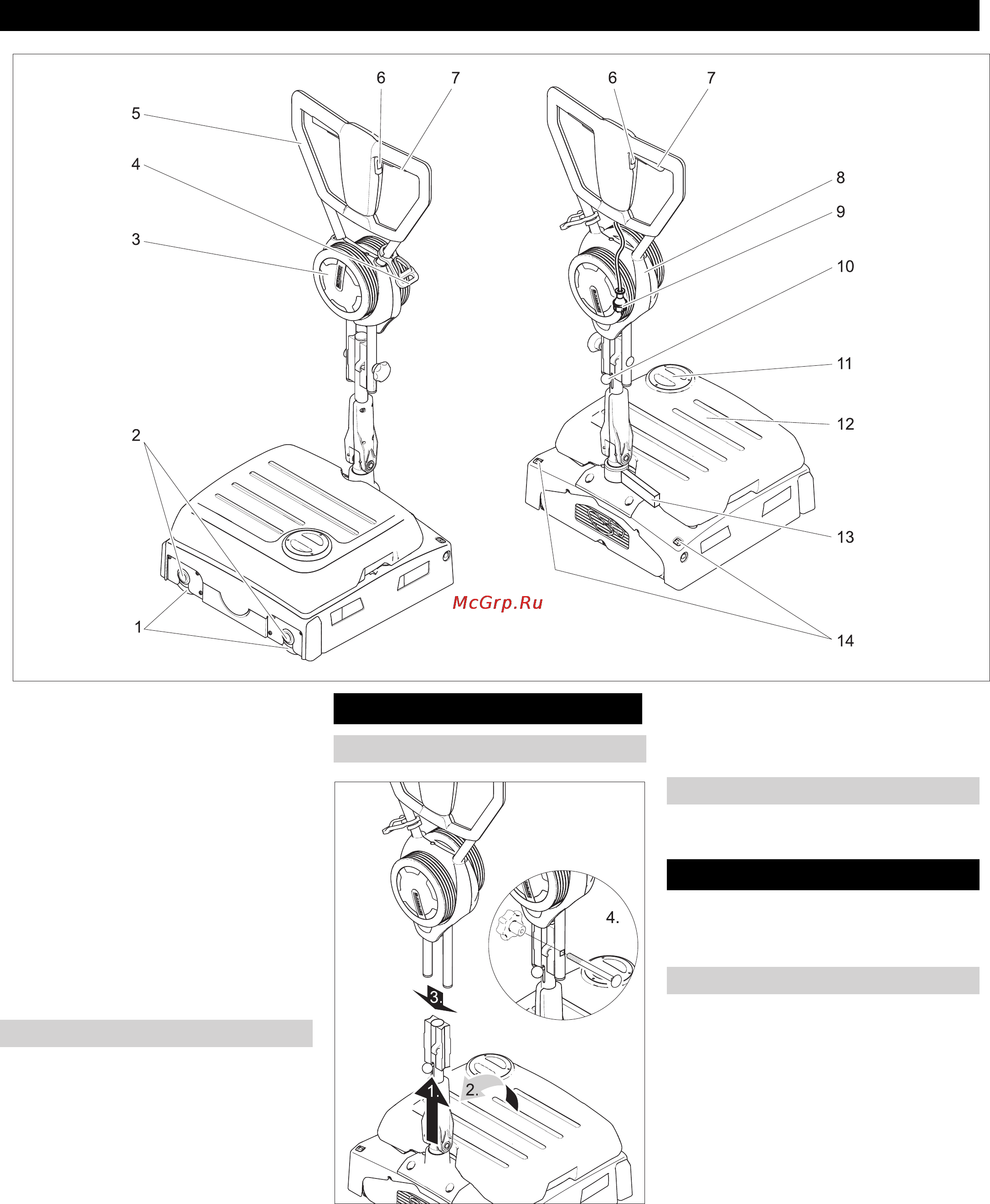 Karcher BRS 40/1000C *EU [101/168] Obratovanje