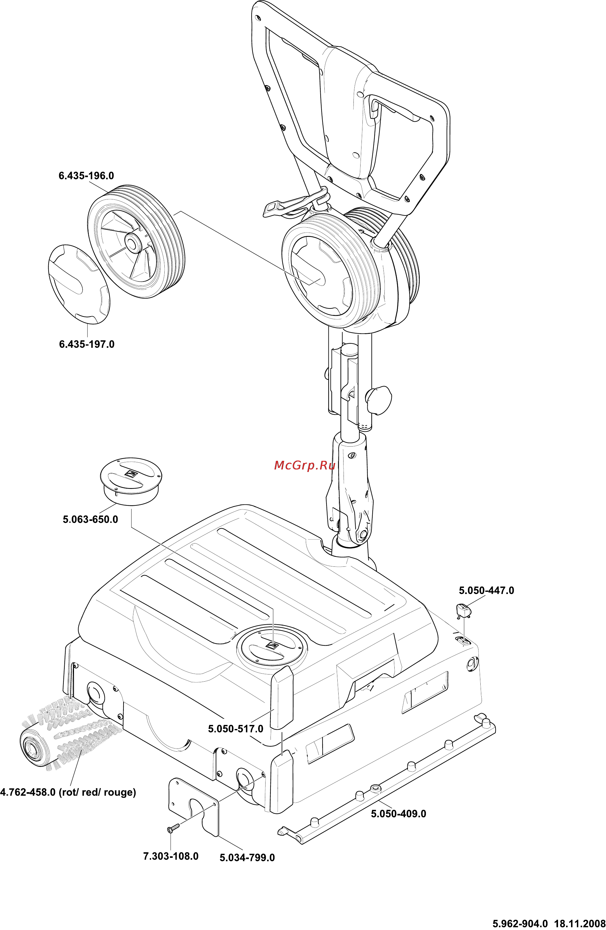 Karcher BRS 40/1000C *EU Инструкция по эксплуатации онлайн [167/168] 1739