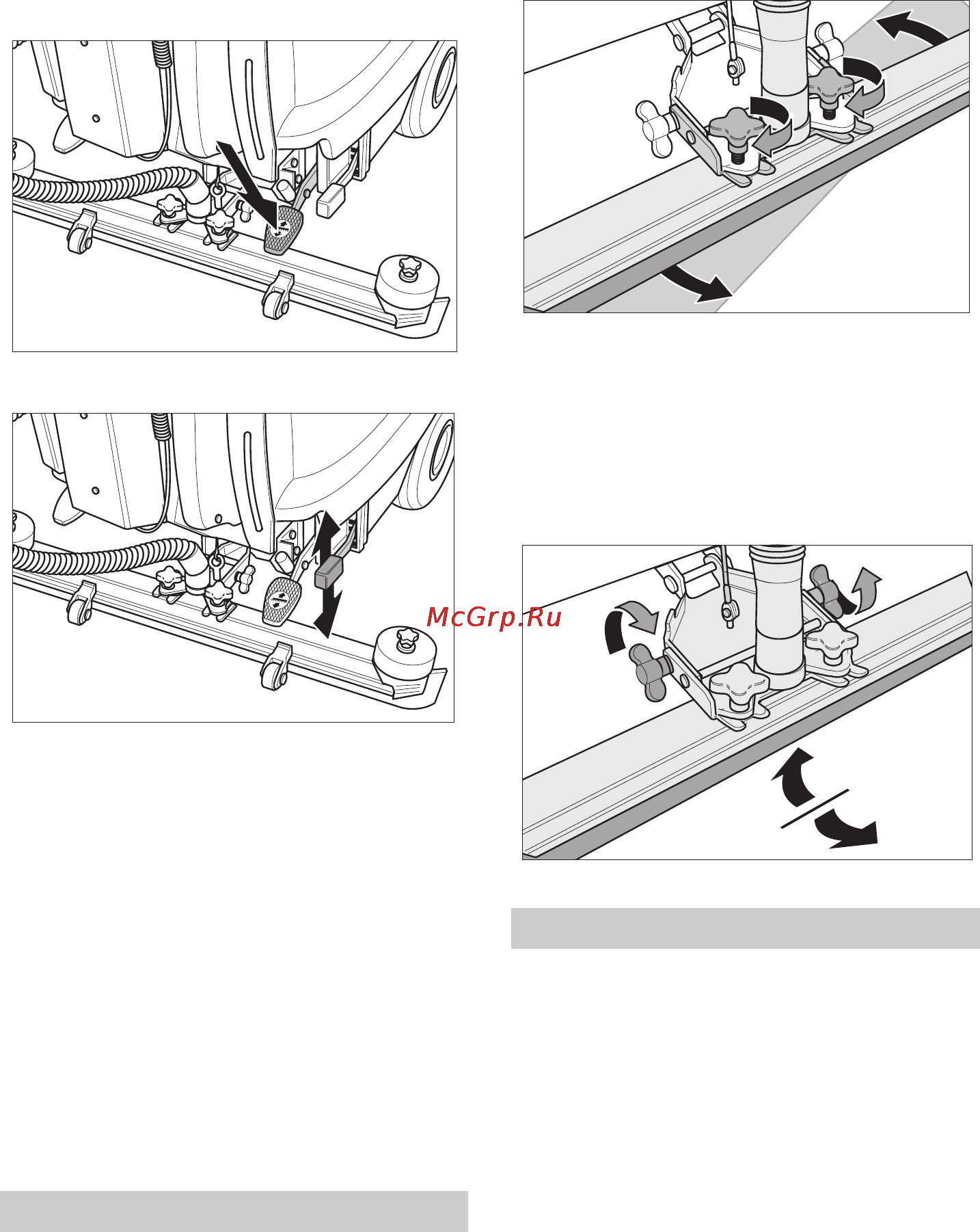 Karcher B 60 W Bp Dose [314/550] Nastavení sací lišty
