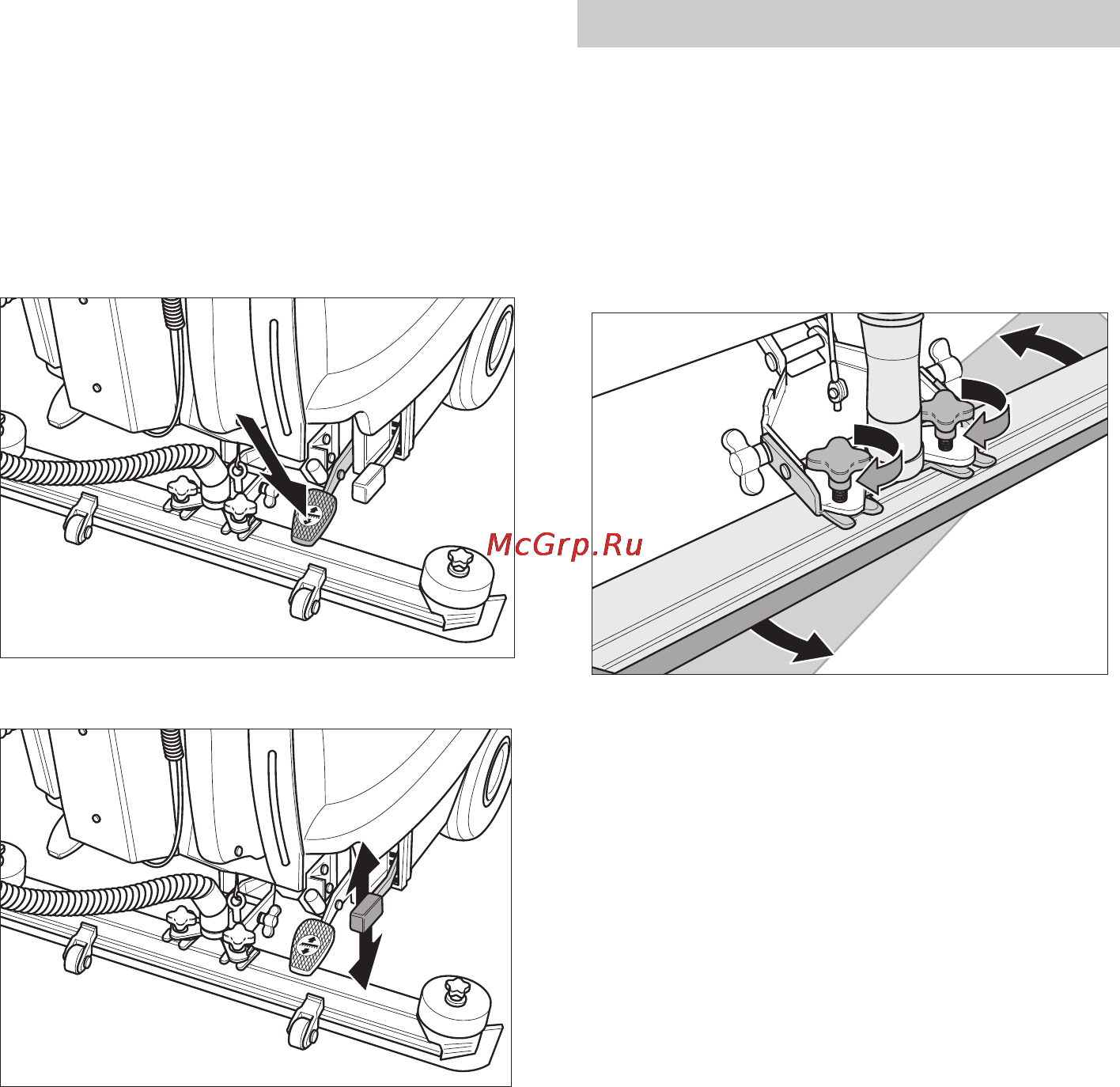 Karcher B 60 W Bp Dose [395/550] Nastavenie sacieho nadstavca
