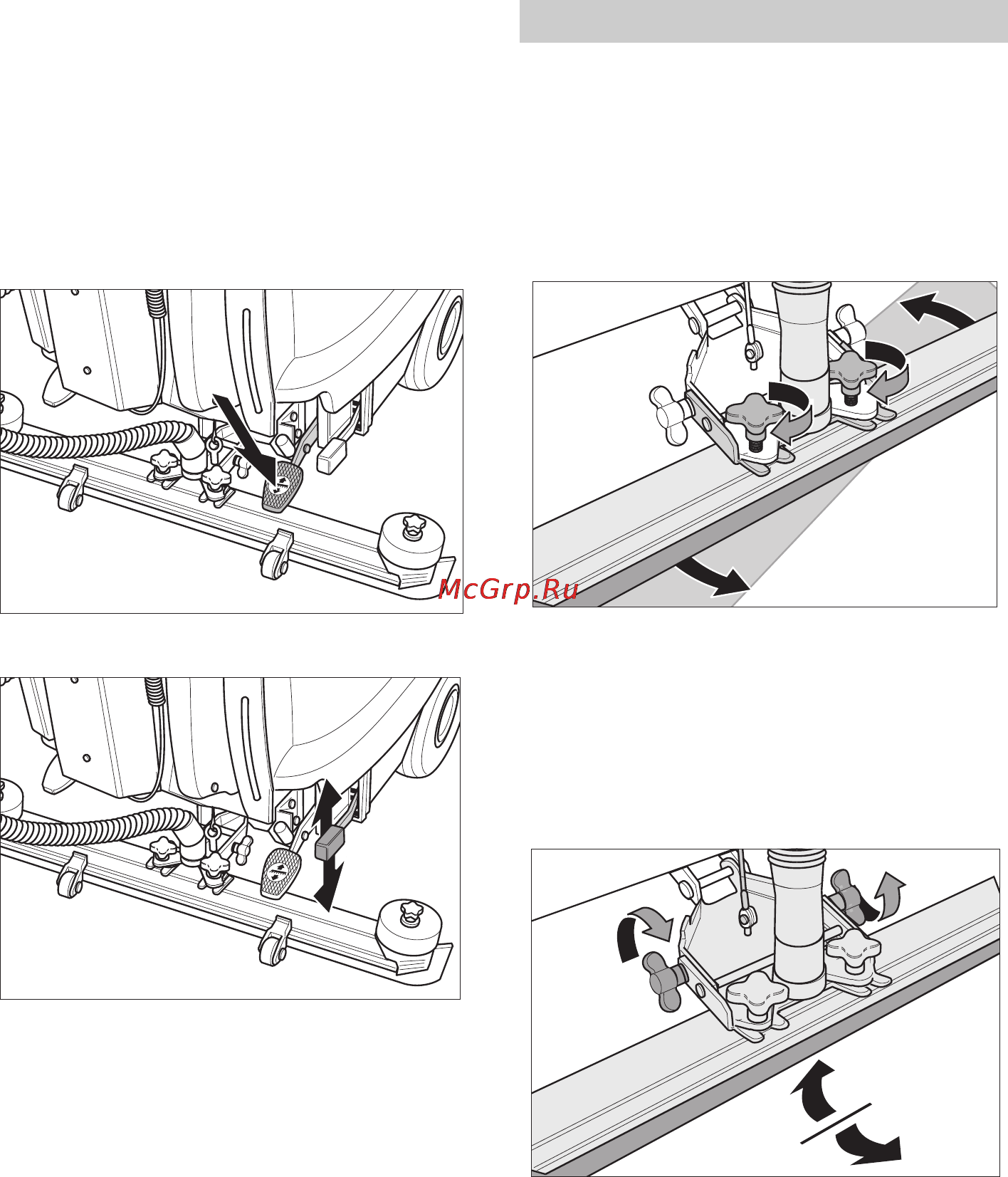 Karcher B 60 W Bp Dose [476/550] Imiotsaku reguleerimine