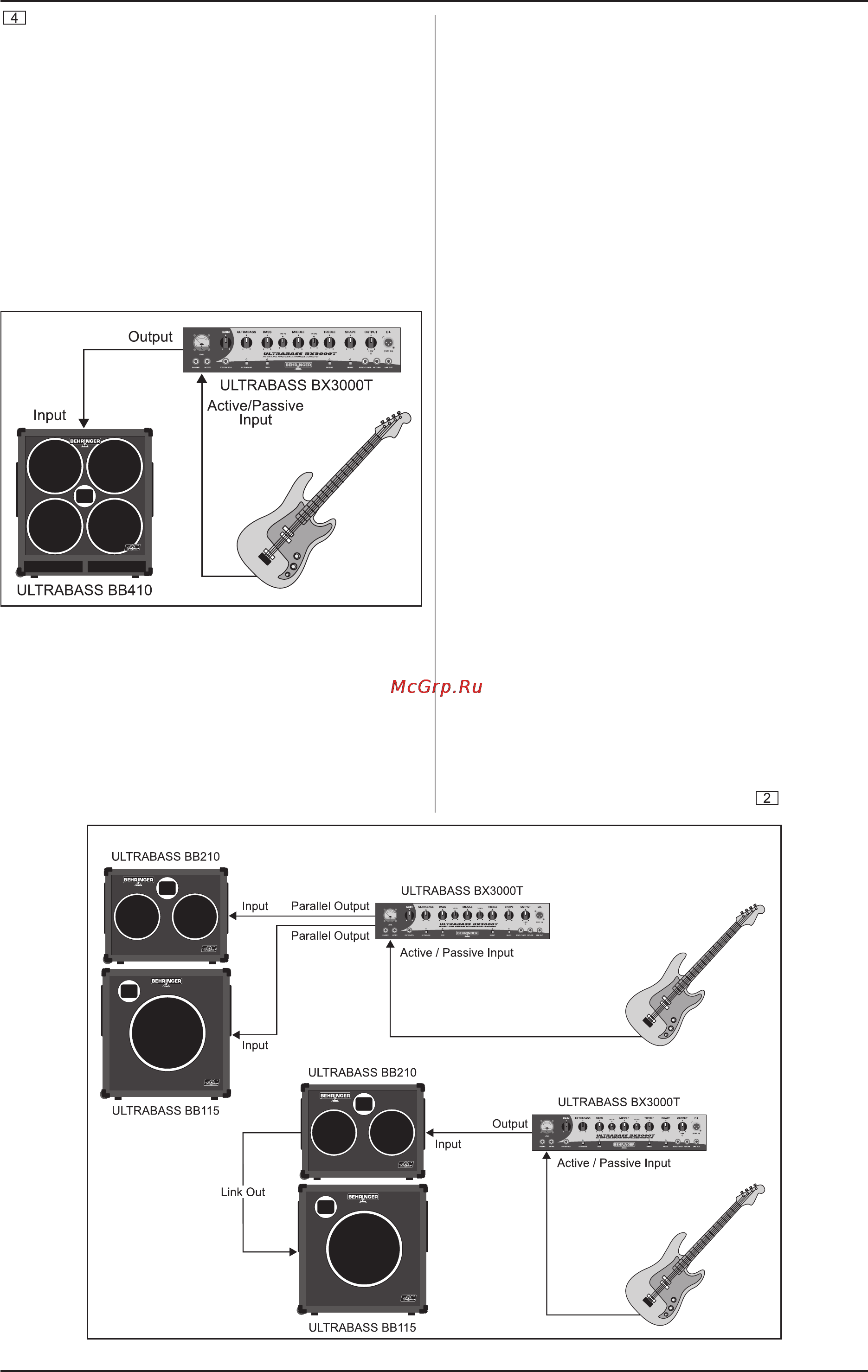Behringer BB 410 ULTRABASS [4/7] Примеры применения