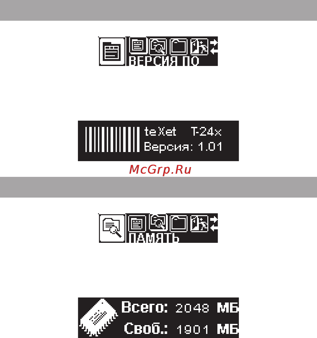 Texet T-249 [21/30] Версия по