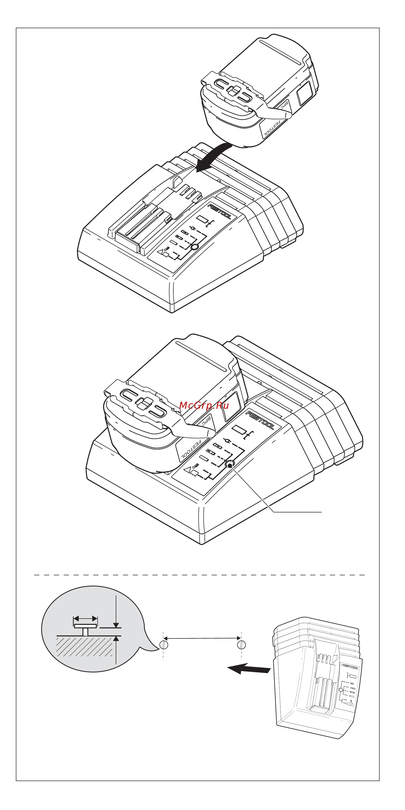Festool C 12 Li Set 564280 Инструкция по эксплуатации онлайн [3/94] 2268