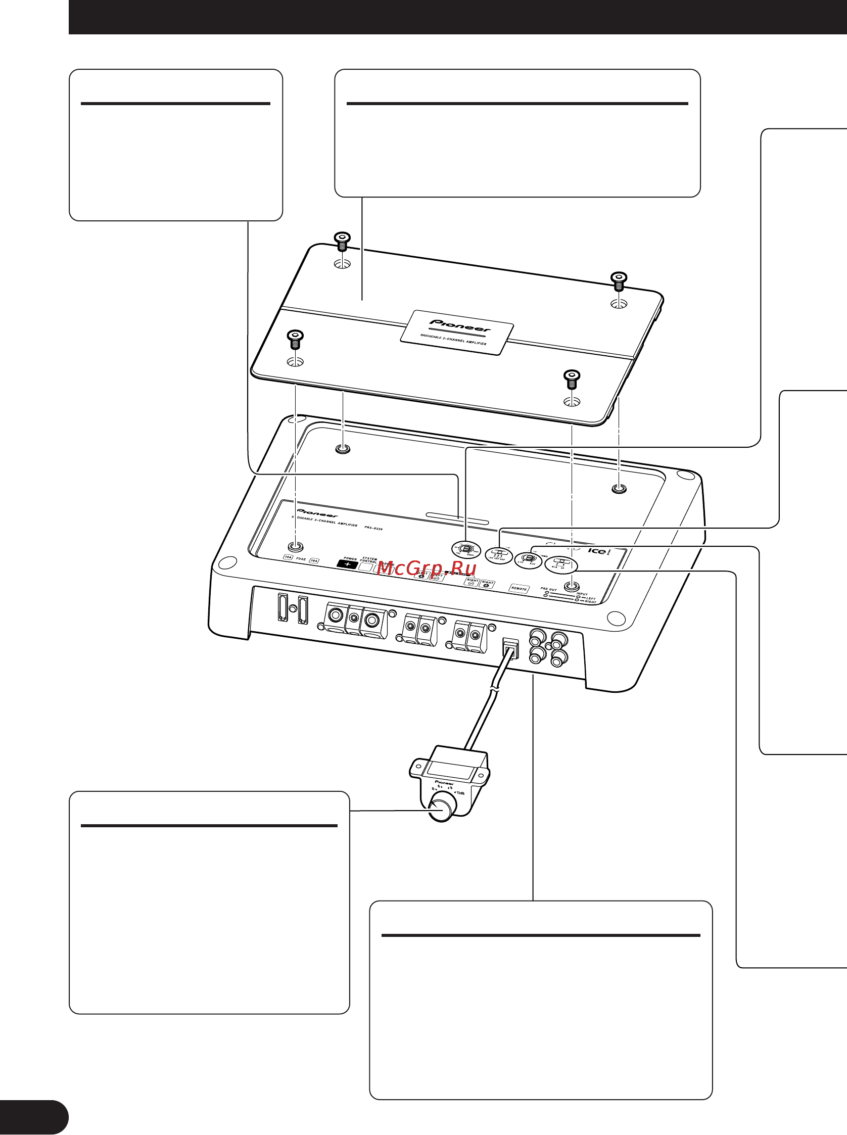 Pioneer PRS-D220 [32/99] Einstellen dieses geräts