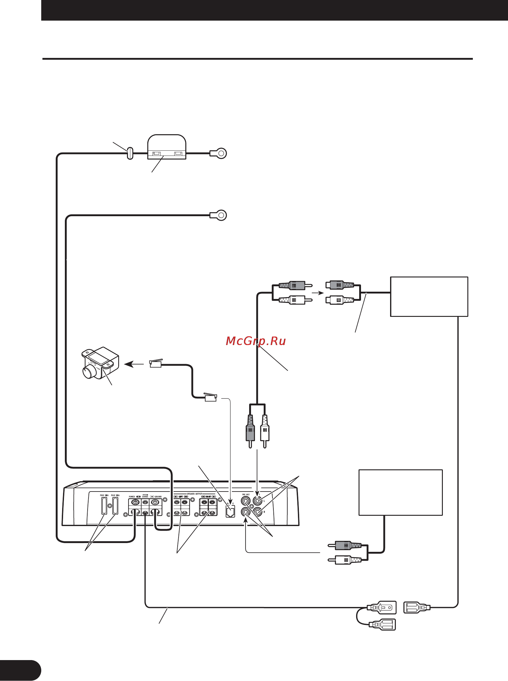 Pioneer PRS-D220 [92/99] Подключение устройства