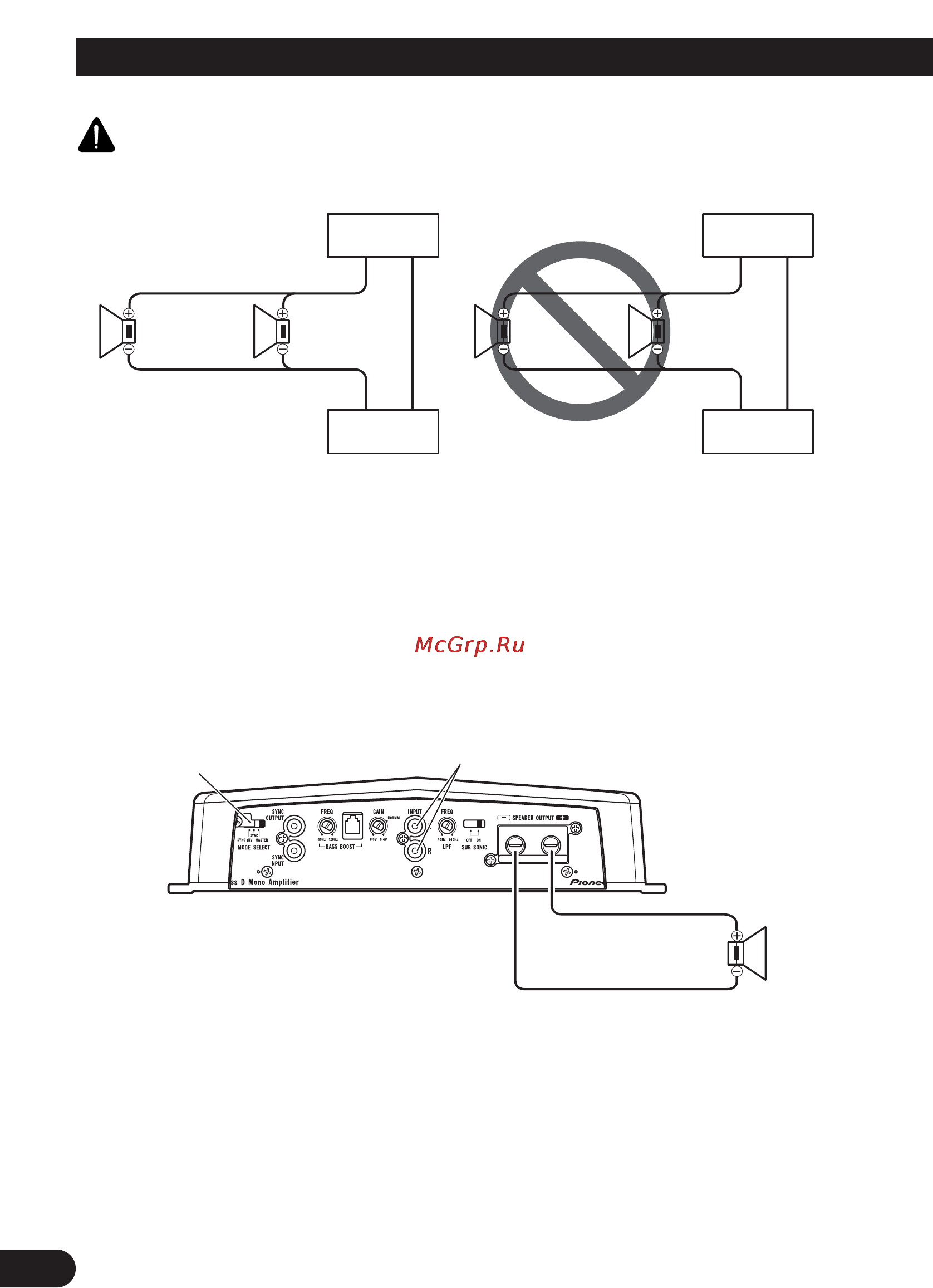 Pioneer PRS-D2000SPL [12/128] Connecting the unit