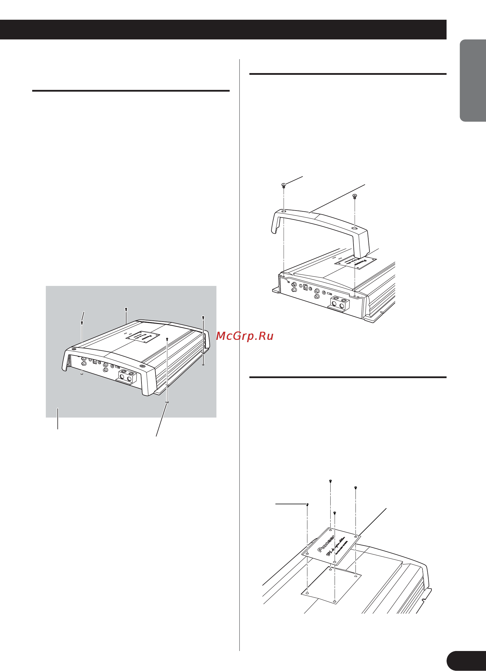 Pioneer PRS-D1200SPL [17/128] Changing the direction of the badge