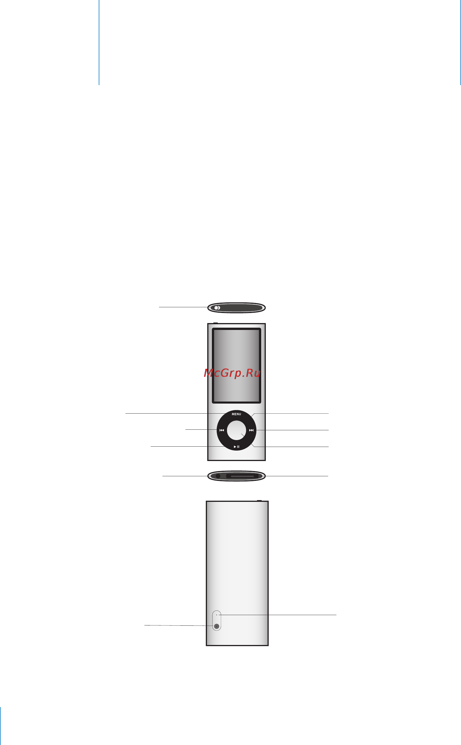 Apple MC692QB/A 8Gb Pink [4/108] Ipod nano основные положения