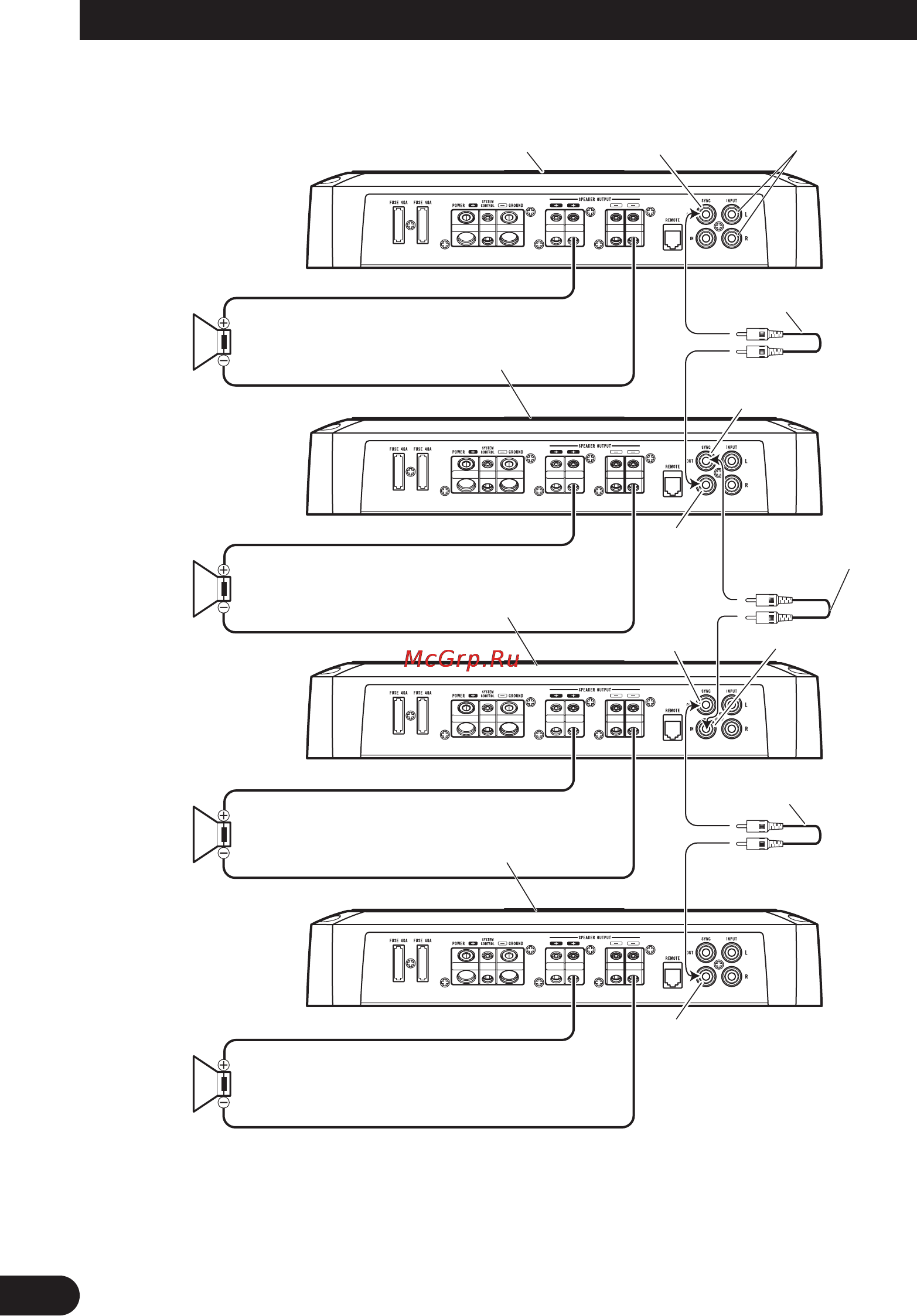 Pioneer PRS-D1200M [14/114] Connecting the unit