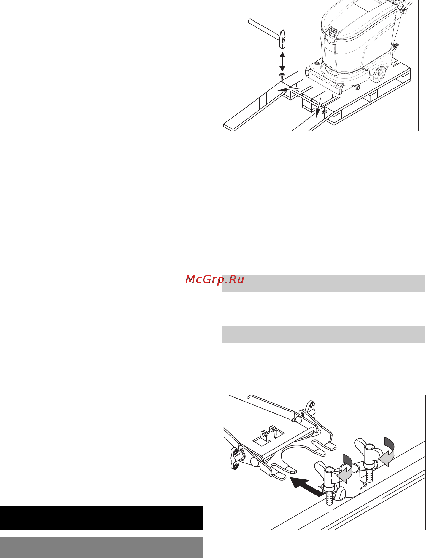 Karcher BR 45/40 C Bp Pack [134/348] Före idrifttagandet