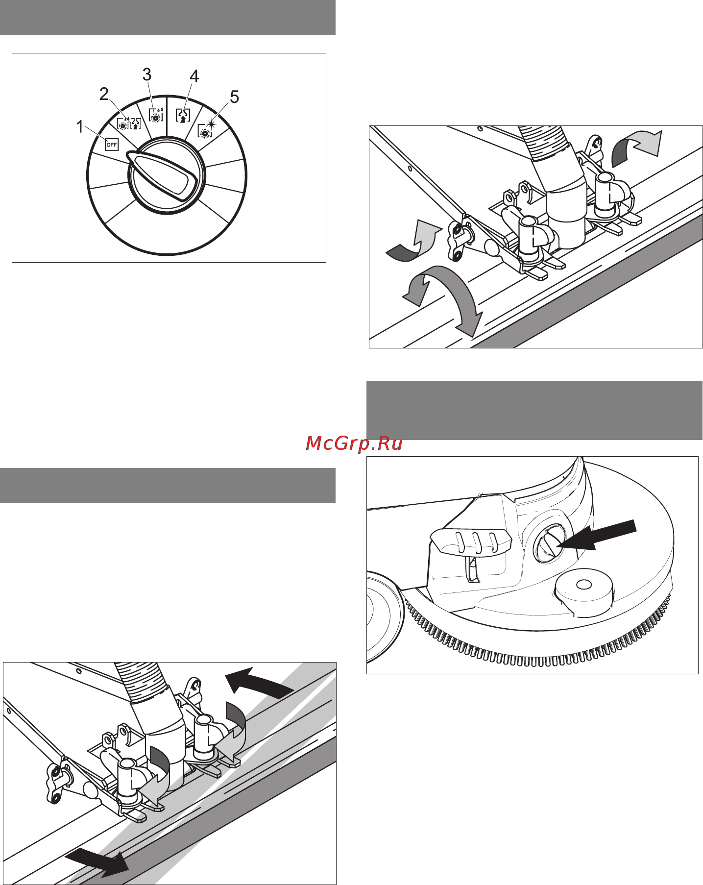 Karcher BD 45/40 W Bp Pack DOSE [173/348] Nastavení hnací rychlosti pouze varianta bd