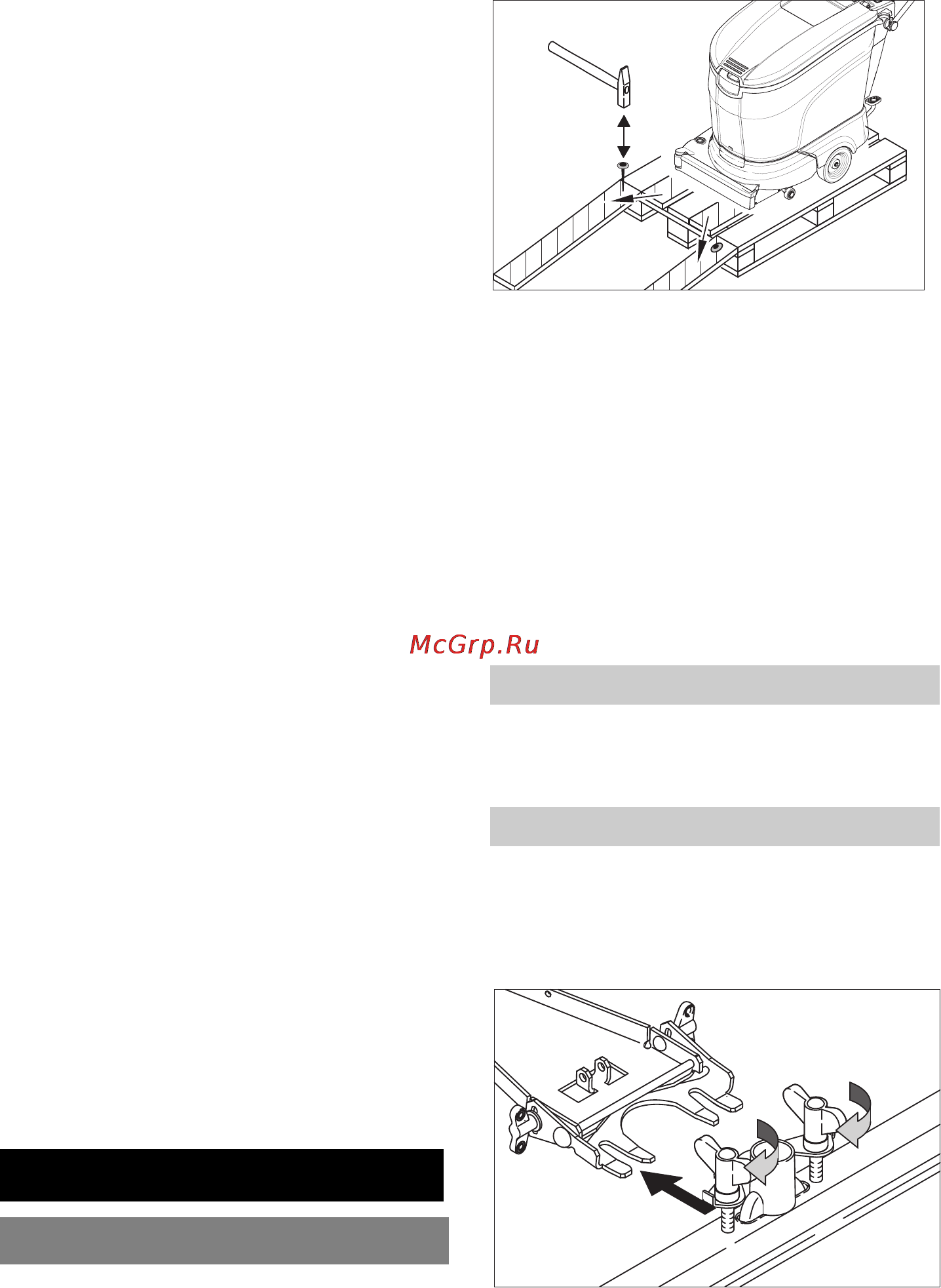 Karcher BD 45/40 W Bp Pack DOSE [309/348] Prieš pradedant naudoti