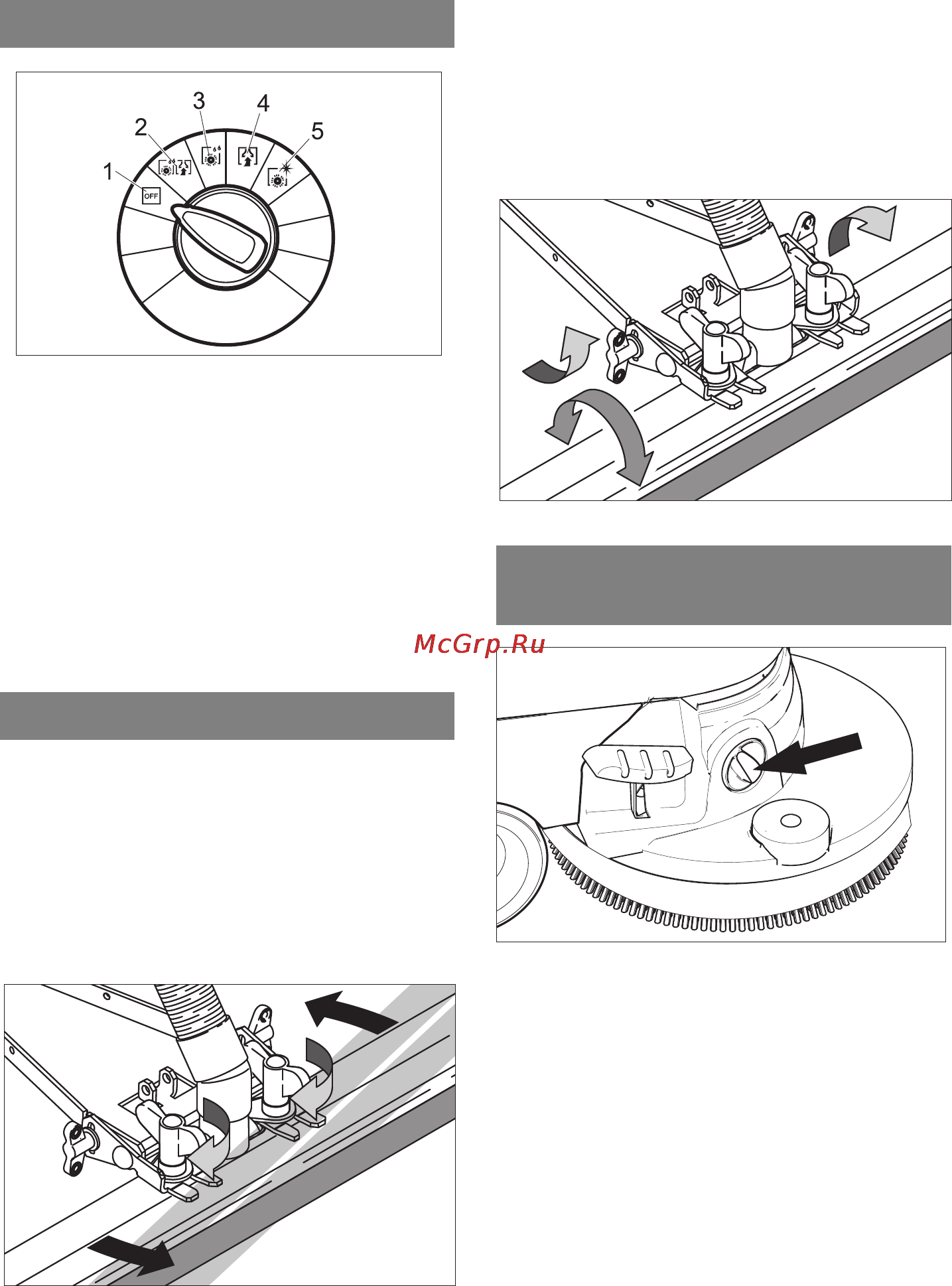 Karcher BR 45/40 C Bp Pack [46/348] Impostare la velocità di avanza mento solo per la variante bd