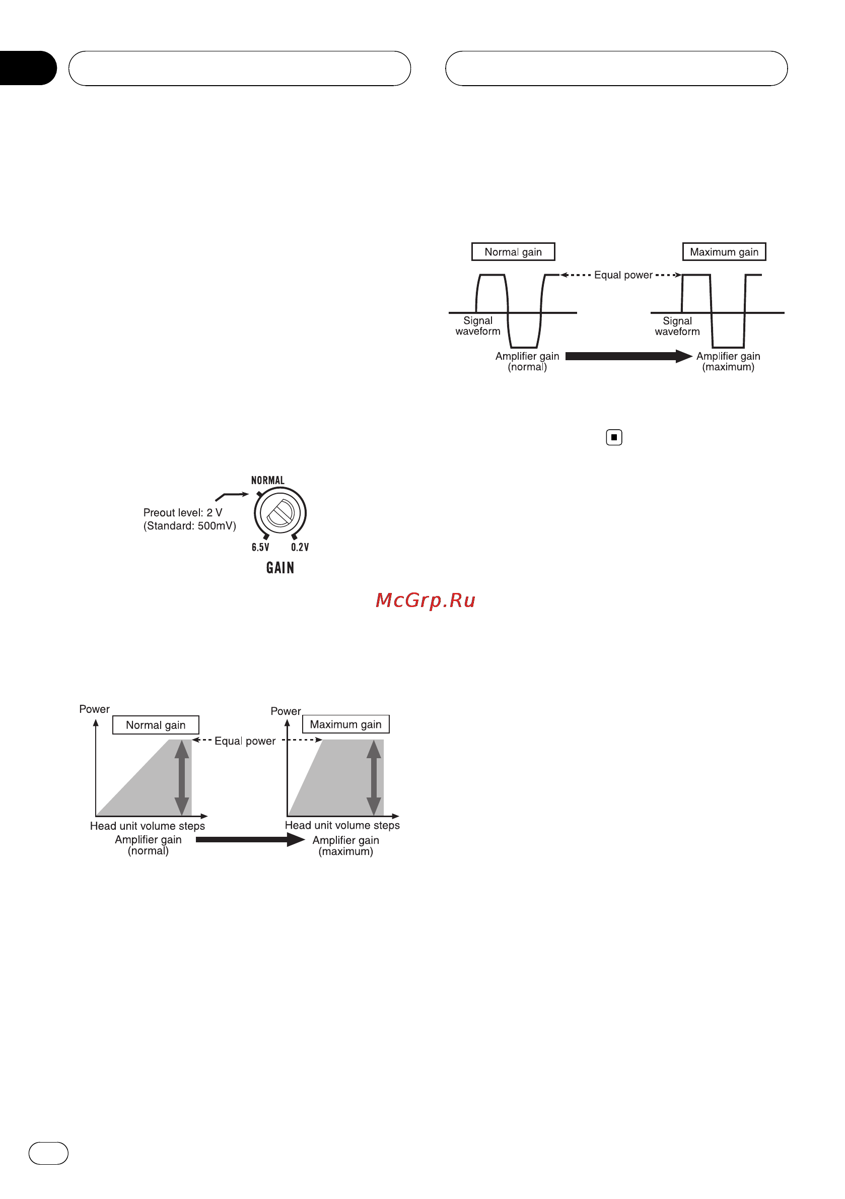 Pioneer GM-D9500F [6/104] Setting the unit