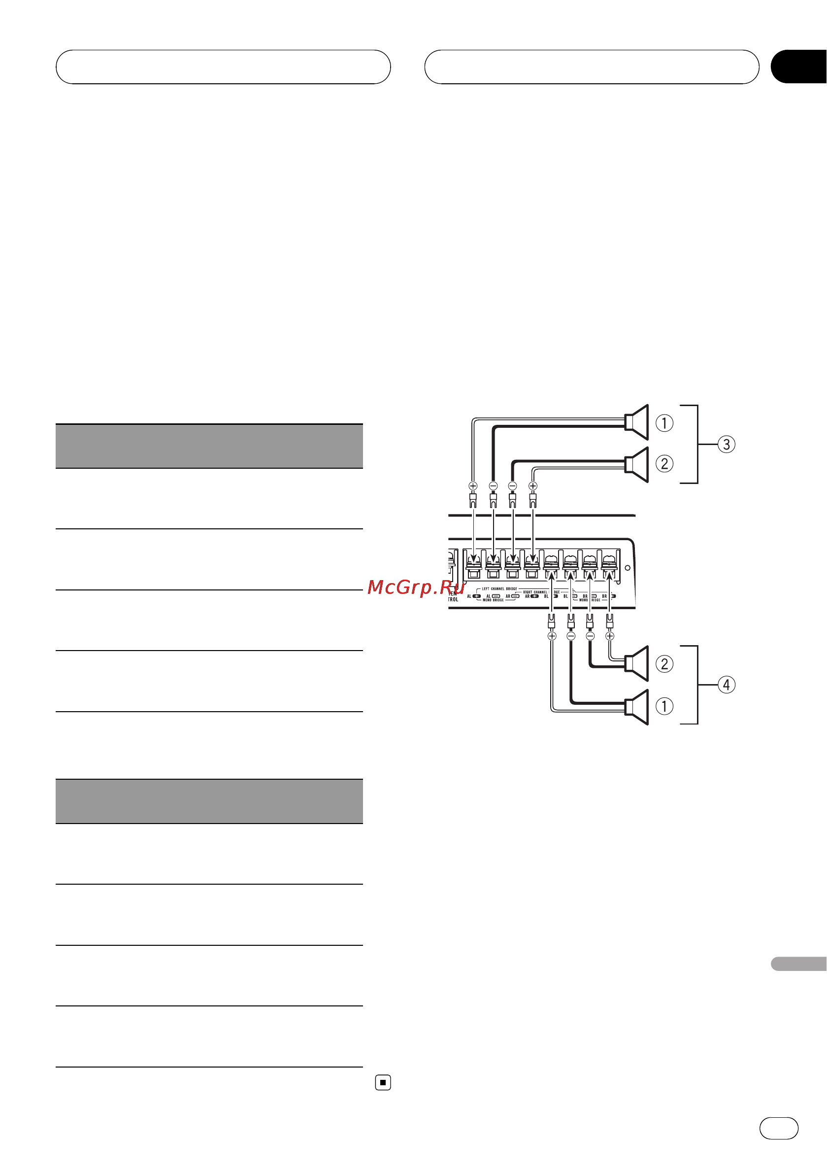 Pioneer GM-D9500F [93/104] Подключение устройств